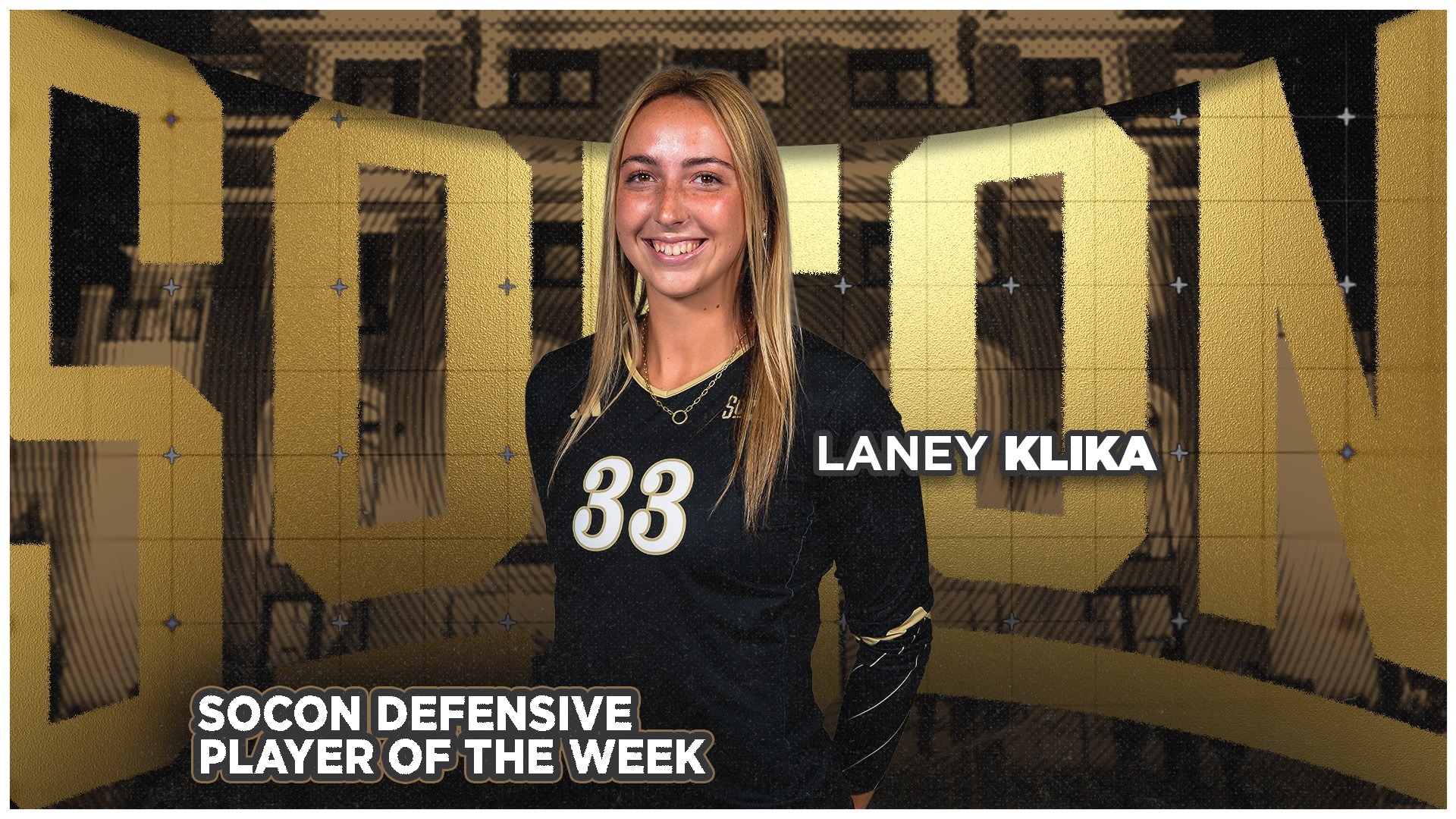 Laney Klika SoCon POTW 10-5