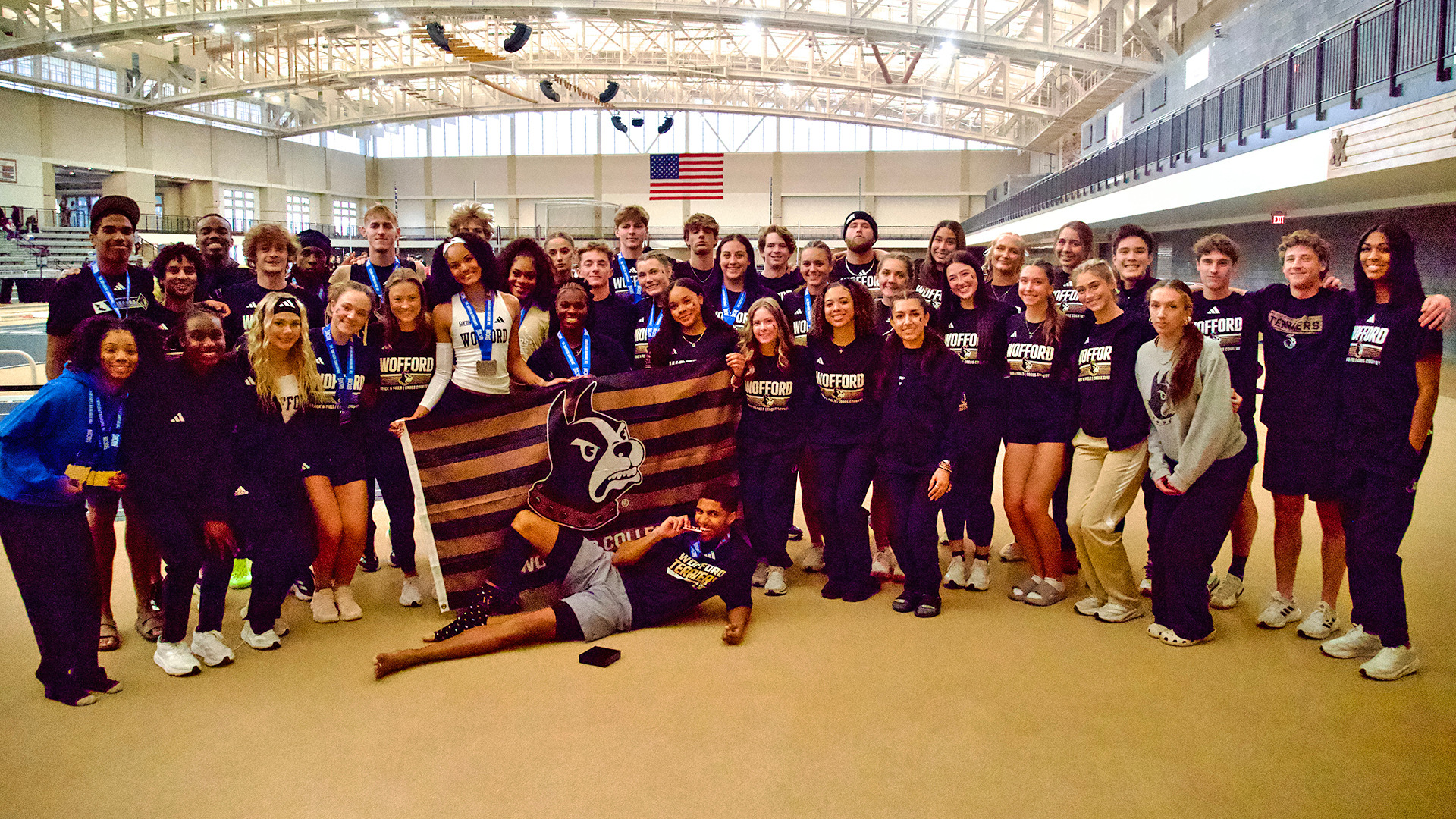 2026 SoCon Indoor Track group