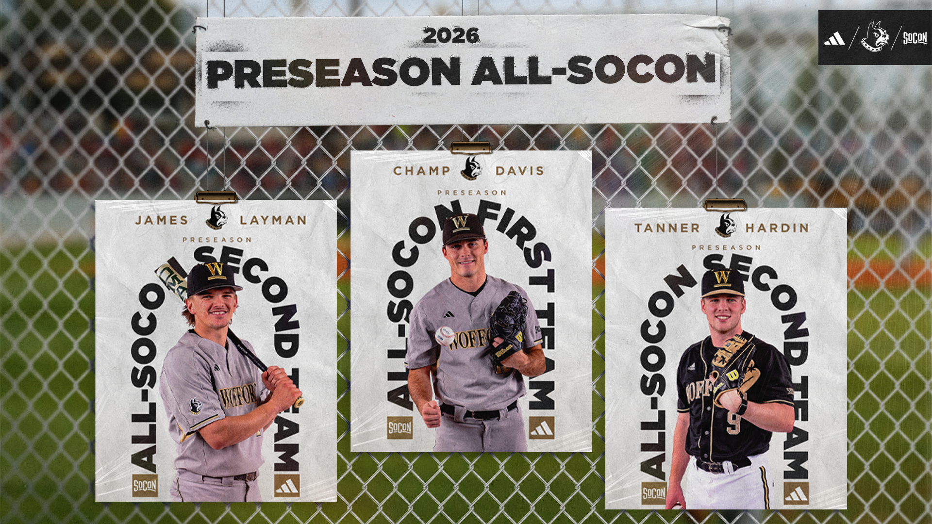 2026 BASEBALL PRESEASON ALL-SOCON