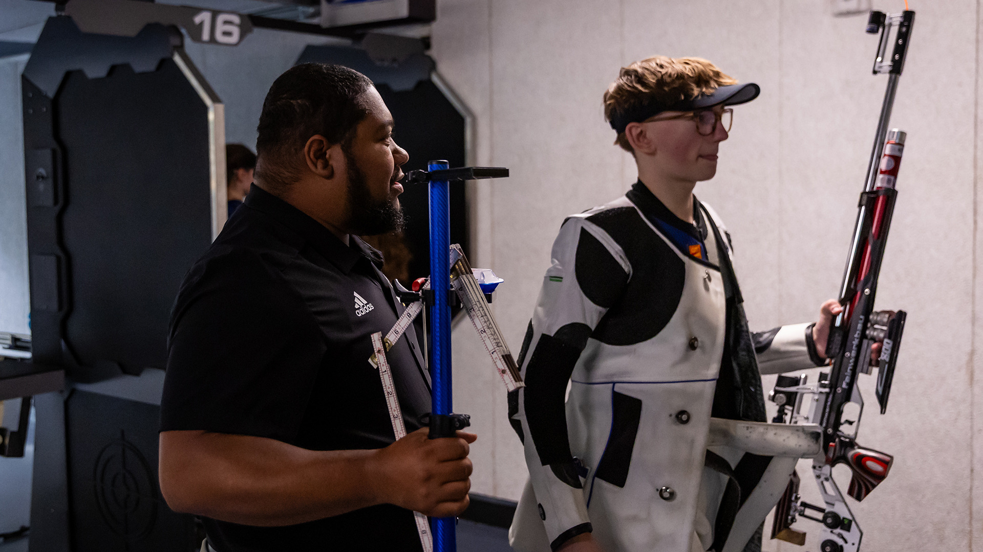 Wofford College during the 2026 Southern Conference Rifle Championships at Shooting Sports Education Center on February 7, 2026 in Statesboro, Georgia. (Photograph by AJ Henderson / Southern Conference)