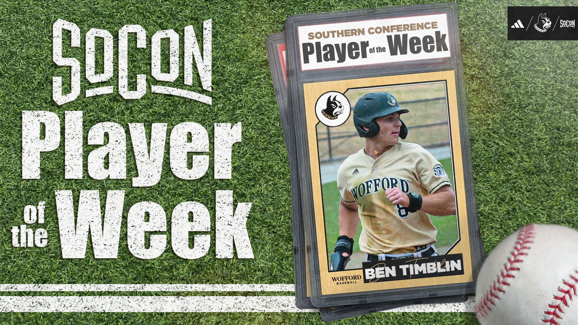 Ben Timblin SoCon Player of the Week