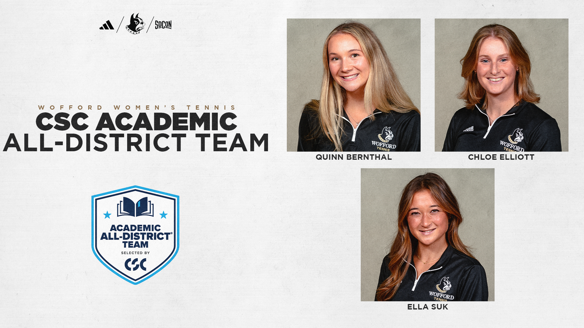 2026 WTEN Academic All-District