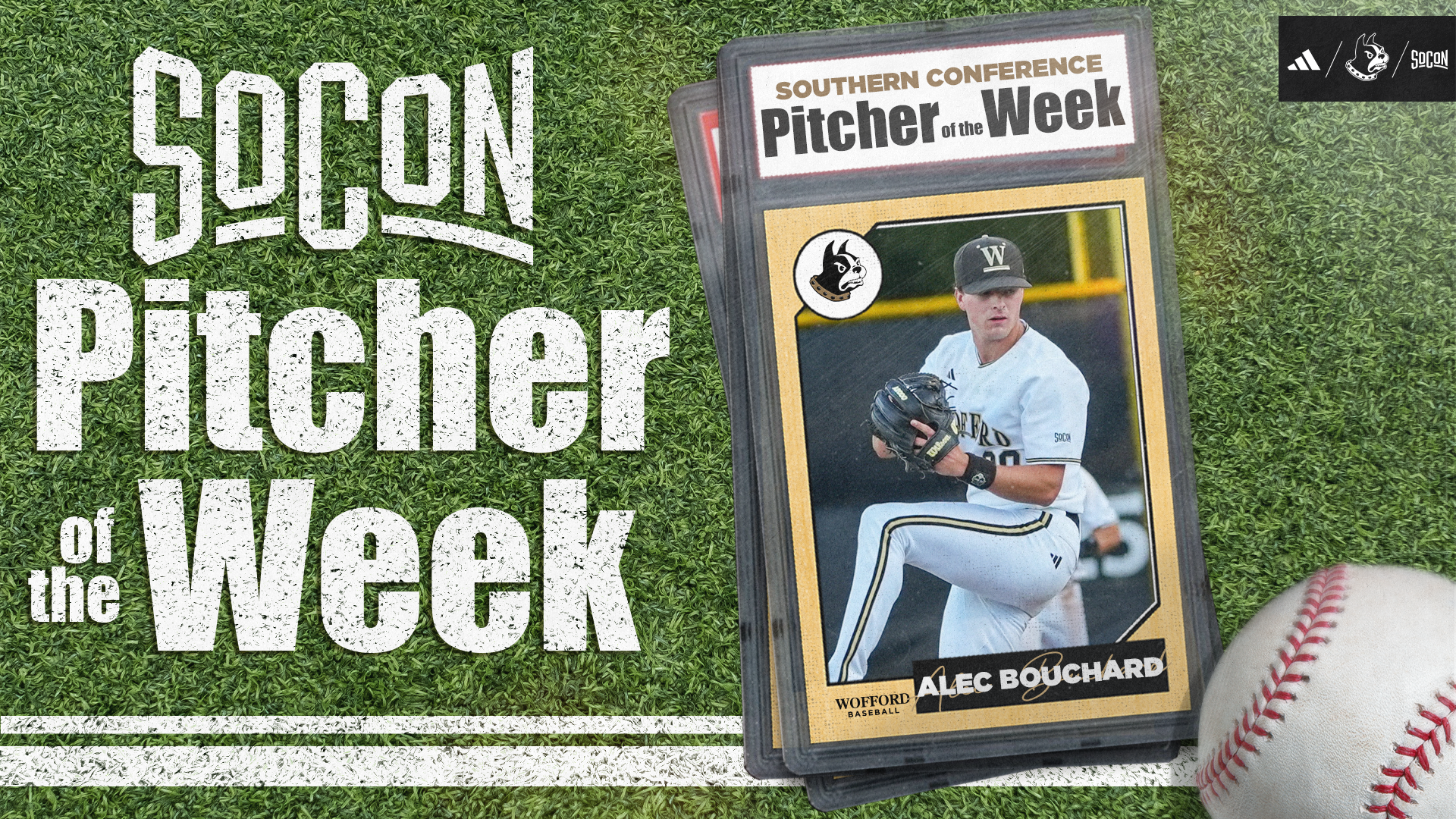 Bouchard SoCon Pitcher of the Week 5.04