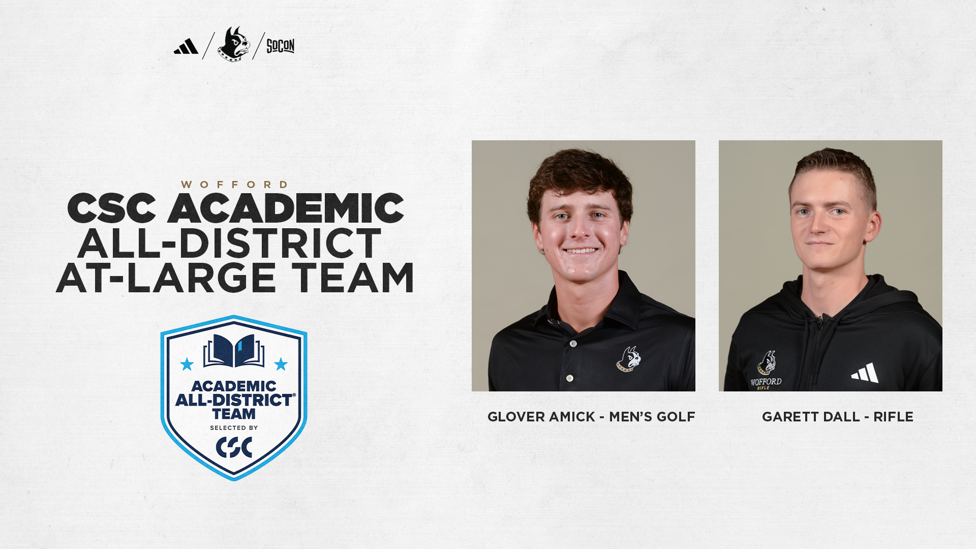 2026 CSC Academic All-District Men At Large