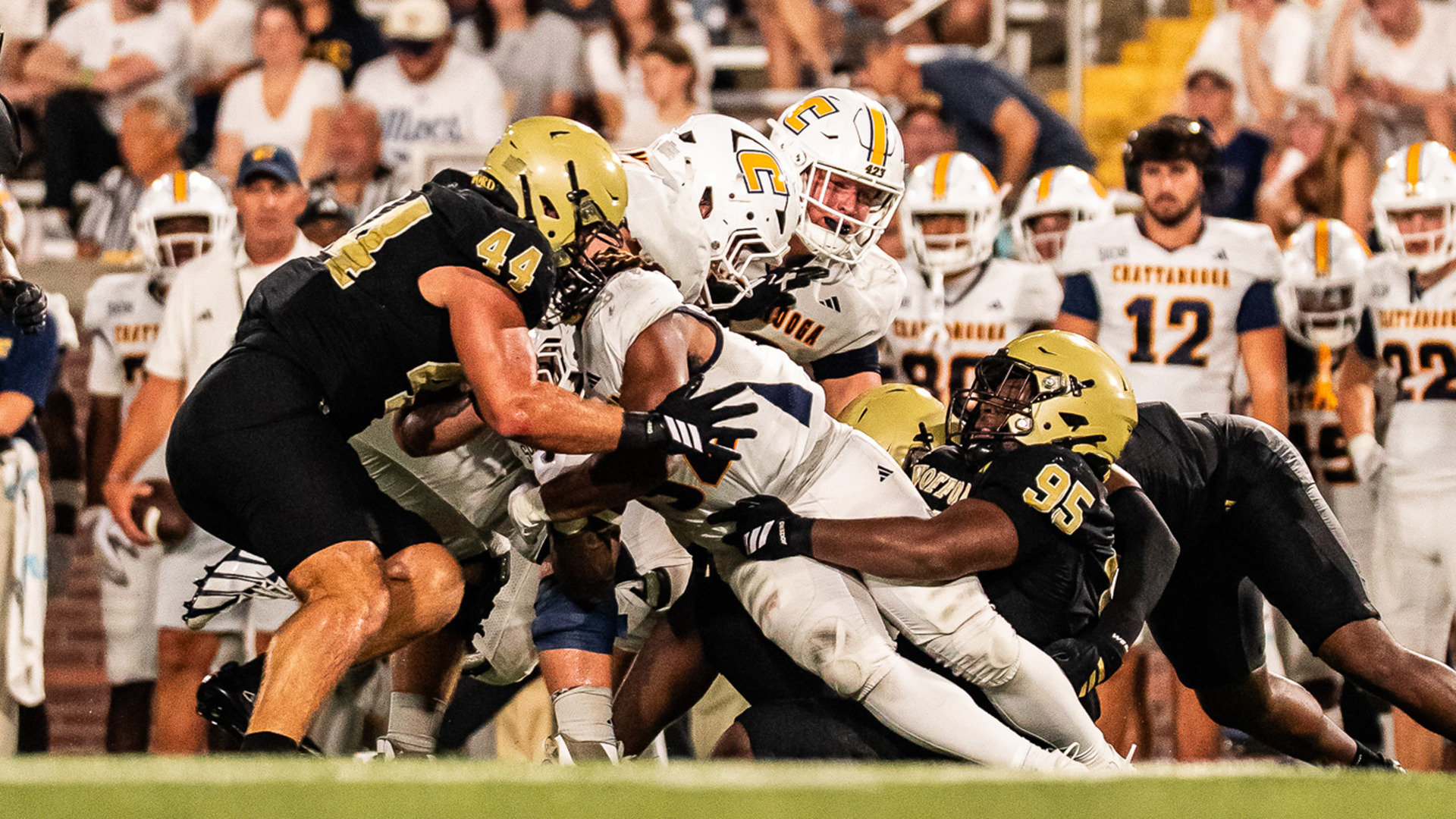 Football action at UTC 2026