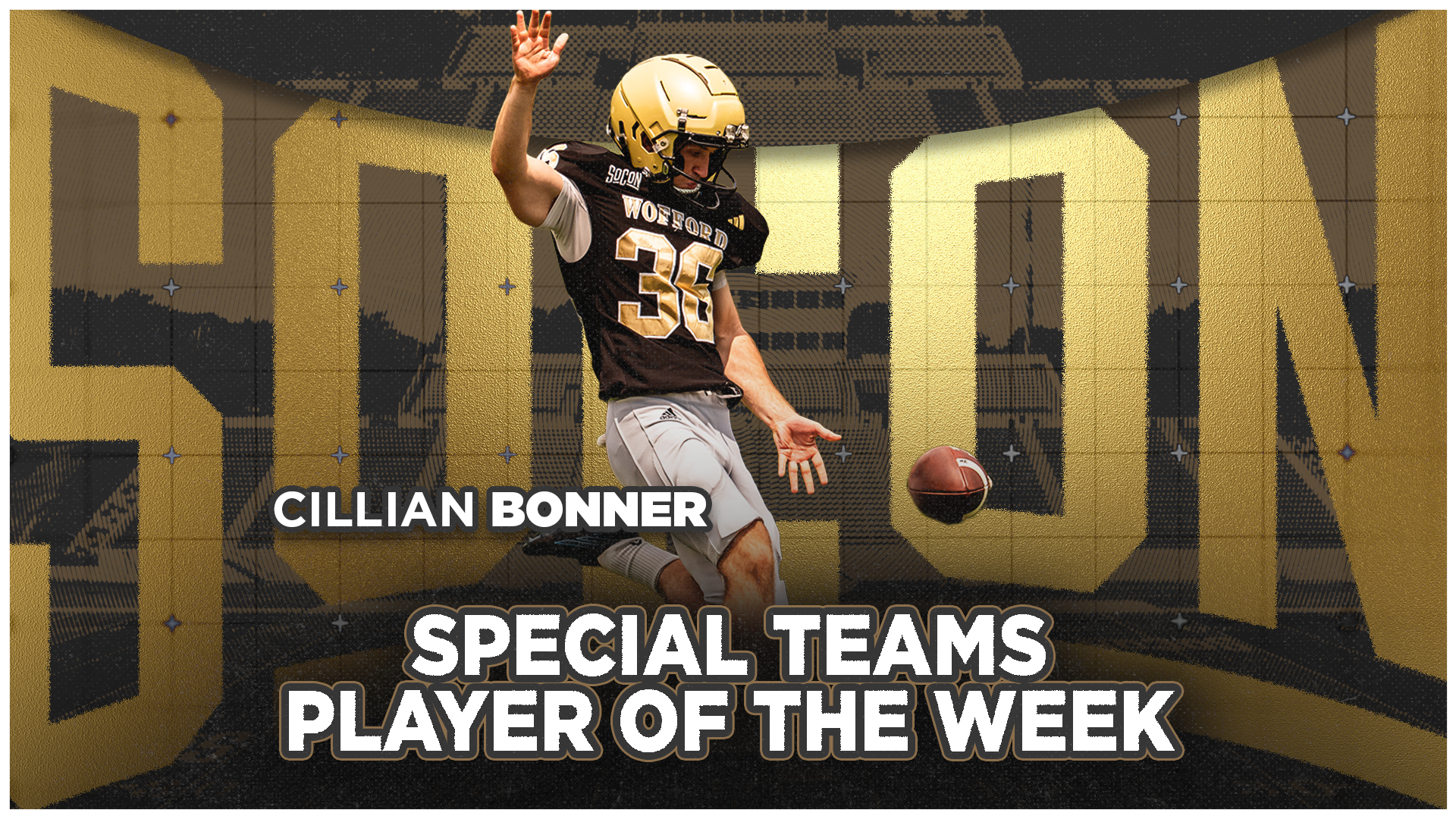 Cillian Bonner SoCon POW 9-7-26
