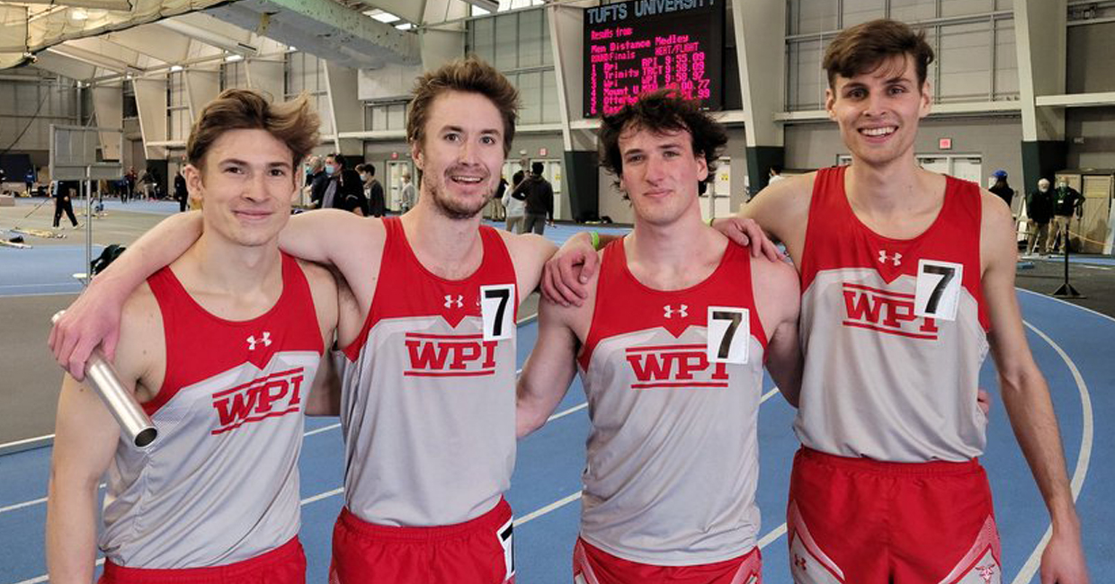 Men's DMR Sets School Record to Highlight Track & Field at Tufts National Qualifying Meet