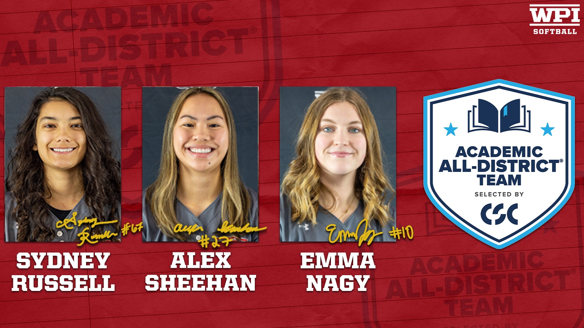 Softball’s Fairbairn Tabbed 2024 NEWMAC Rookie of the Year; Five Claim