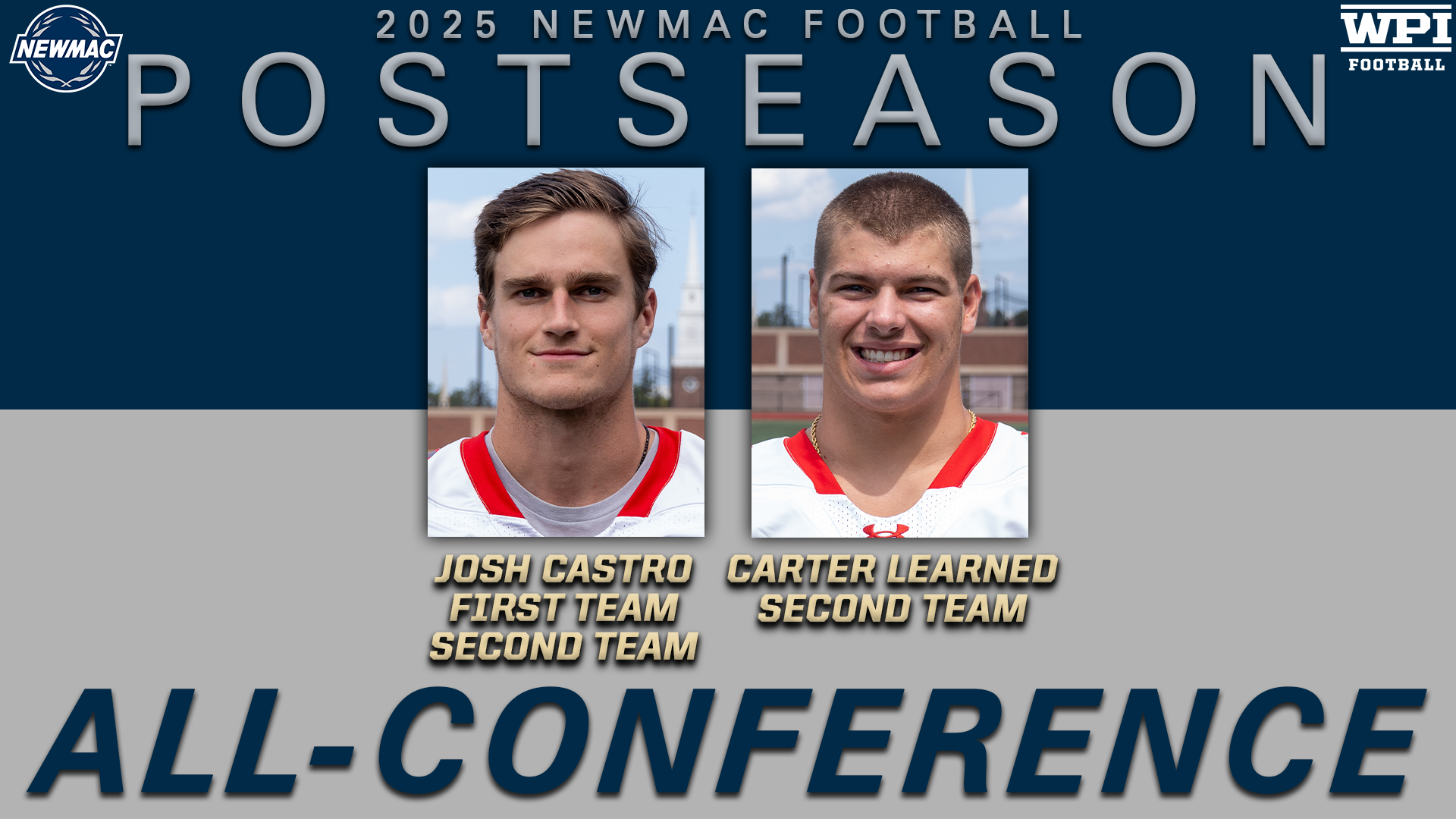 NEWMAC Postseason Awards-WPI Football-2025