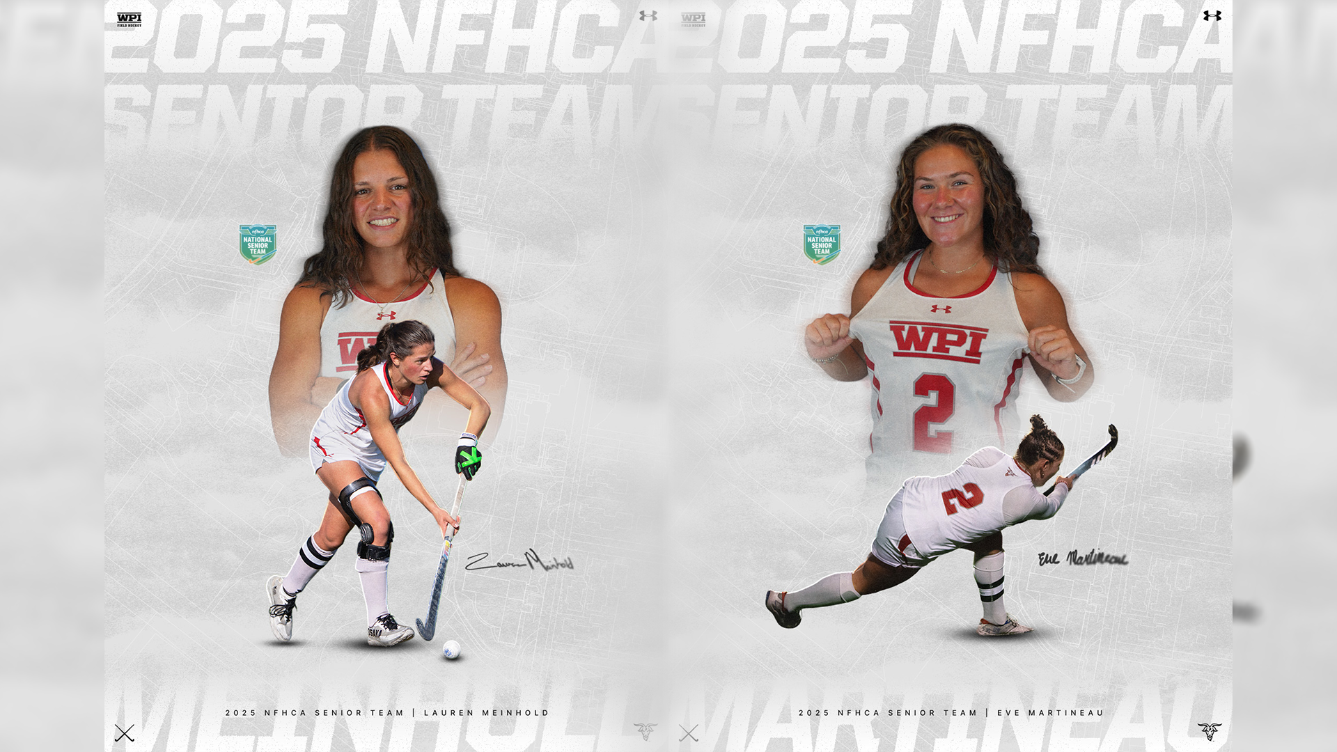 NFHCA Senior Team-Lauren Meinhold-Eve Martineau-WPI Field Hockey-2025