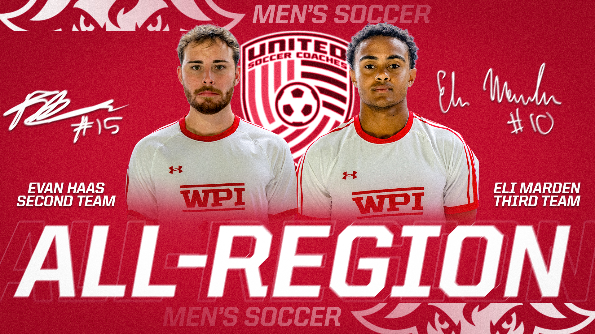 All-Region-United Soccer Coaches-WPI Men's Soccer-2025