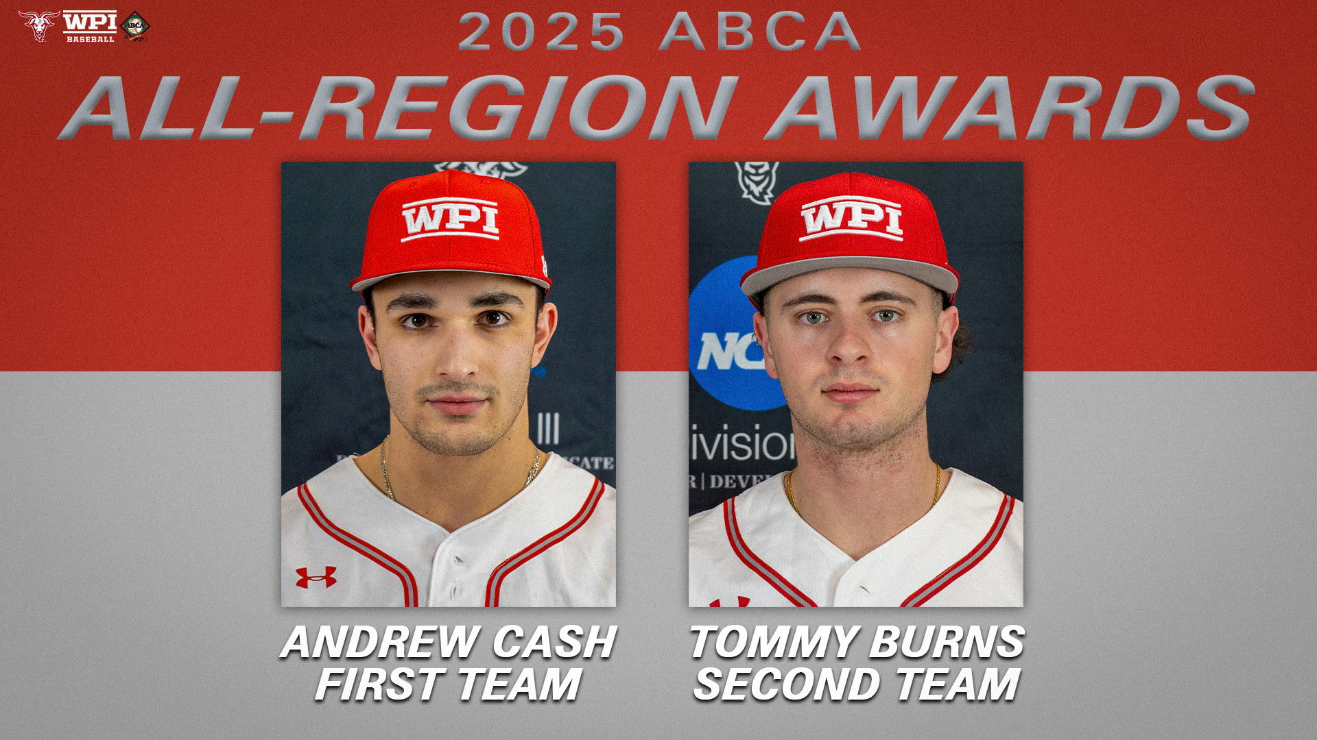 ABCA All-Region-WPI Baseball-2025