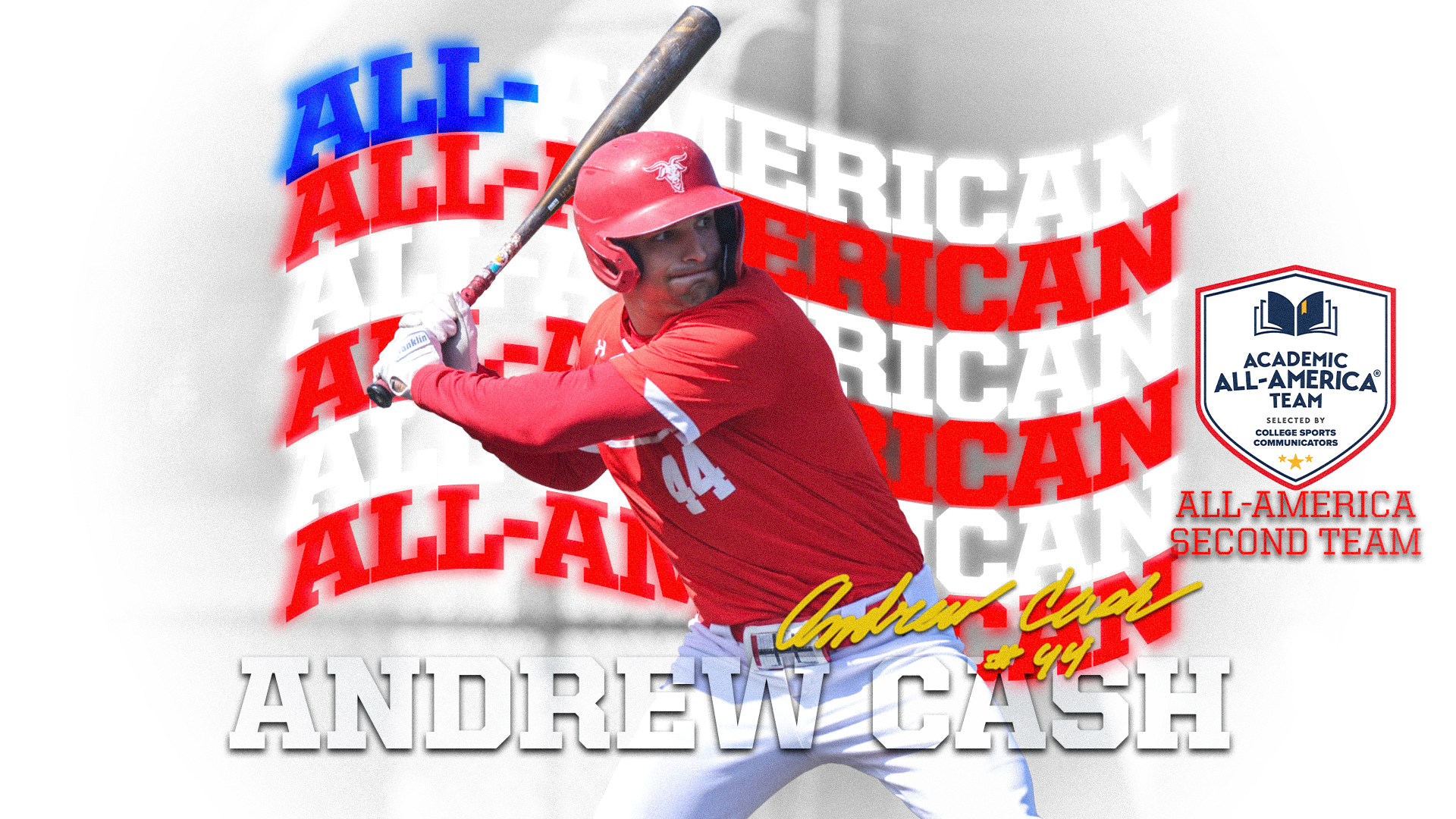 College Sports Communicators Academic All-America-Andrew Cash-WPI Baseball-2025