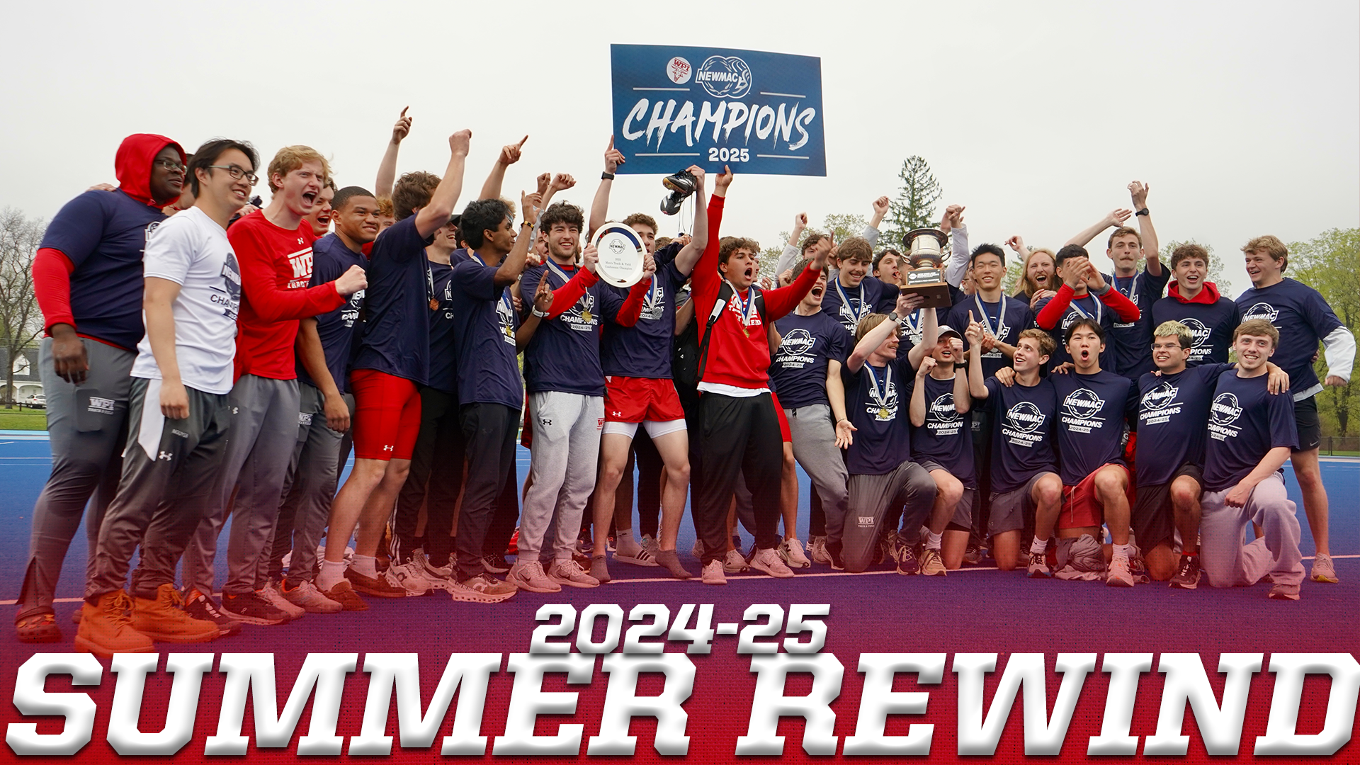 Summer Rewind-NEWMAC Champions-WPI Men's Track & Field-2025
