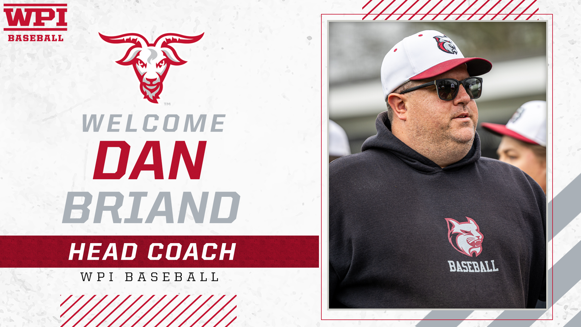 Welcome Dan Briand-WPI Baseball-2026