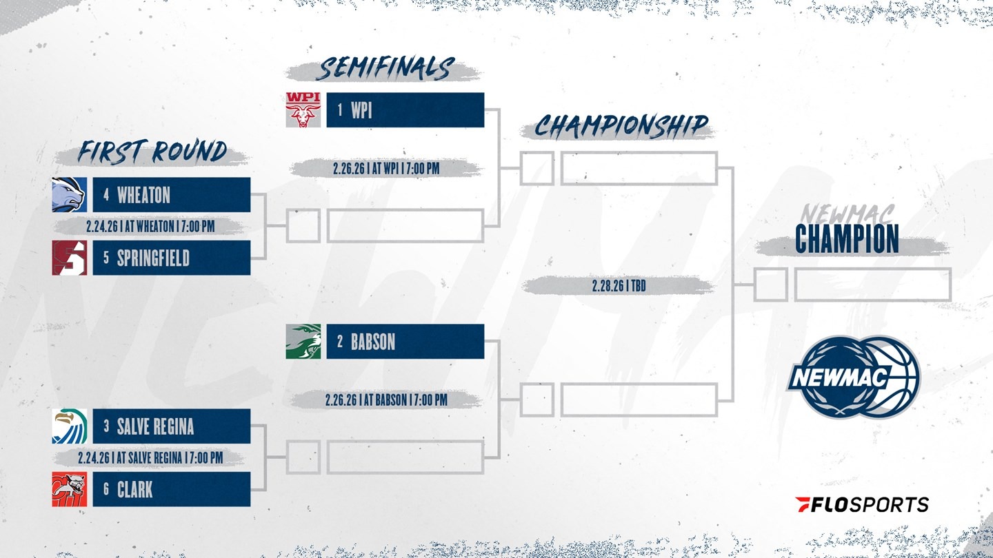 NEWMAC Men's Basketball Tournament Bracket-WPI Men's Basketball-2025-2026