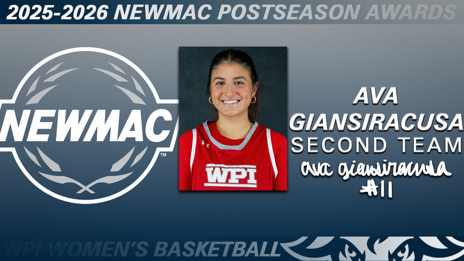 NEWMAC Postseason Awards-WPI Women's Basketball-2025-2026