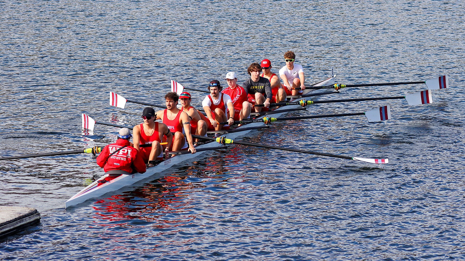 Varsity Eight-WPI Men's Rowing-2026