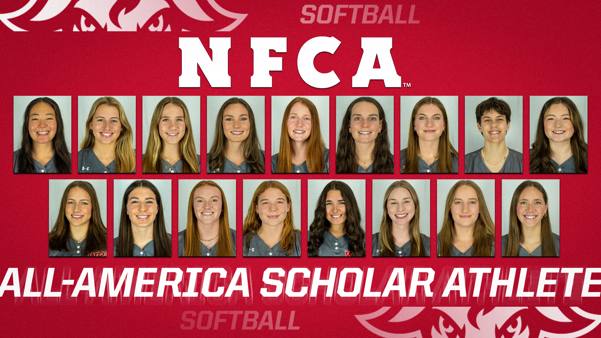 NFCA All-America Scholar Athletes-WPI Softball-2026