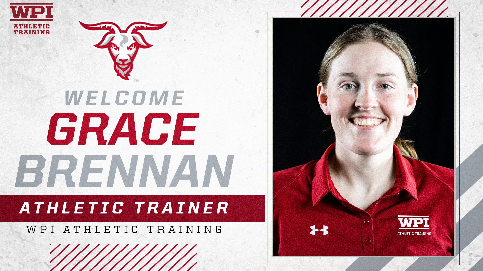 Welcome Grace Brennan-WPI Athletic Training-2026