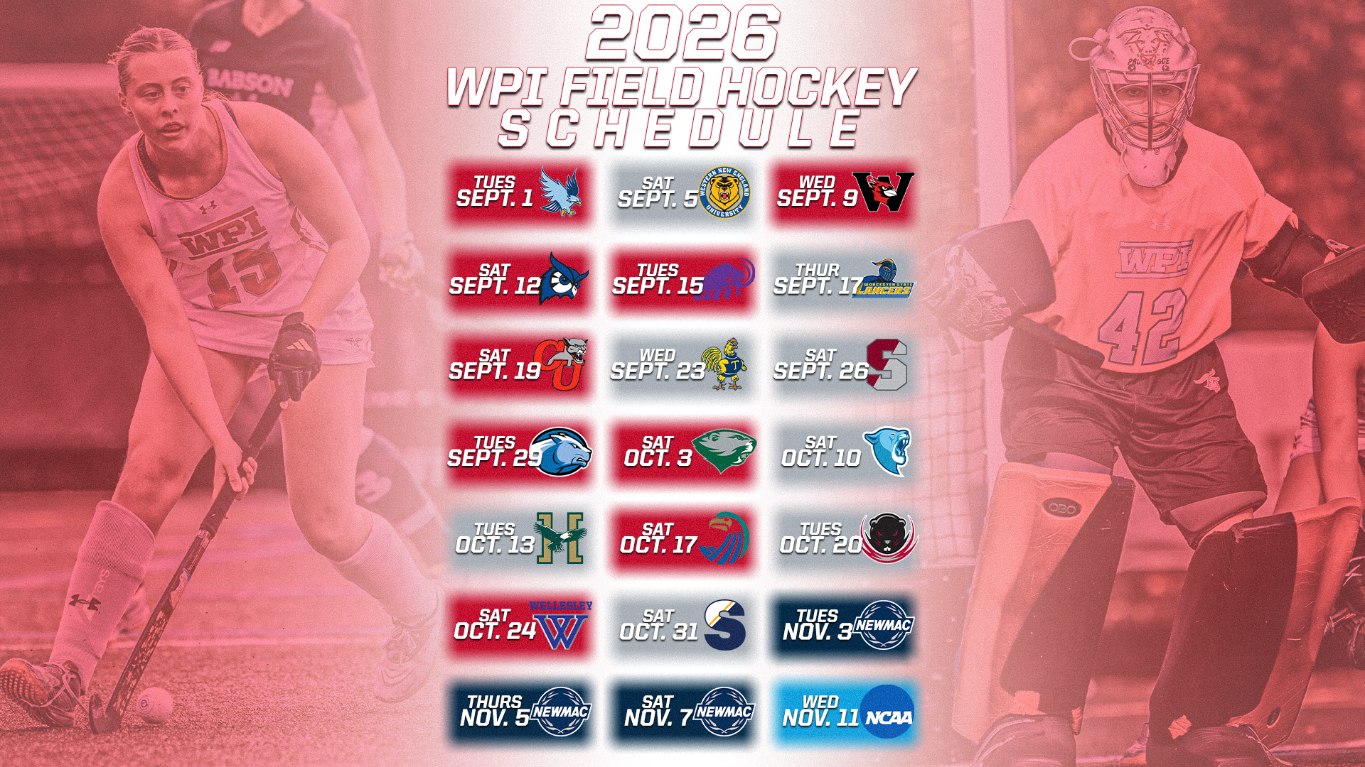 Schedule Release-WPI Field Hockey-2026