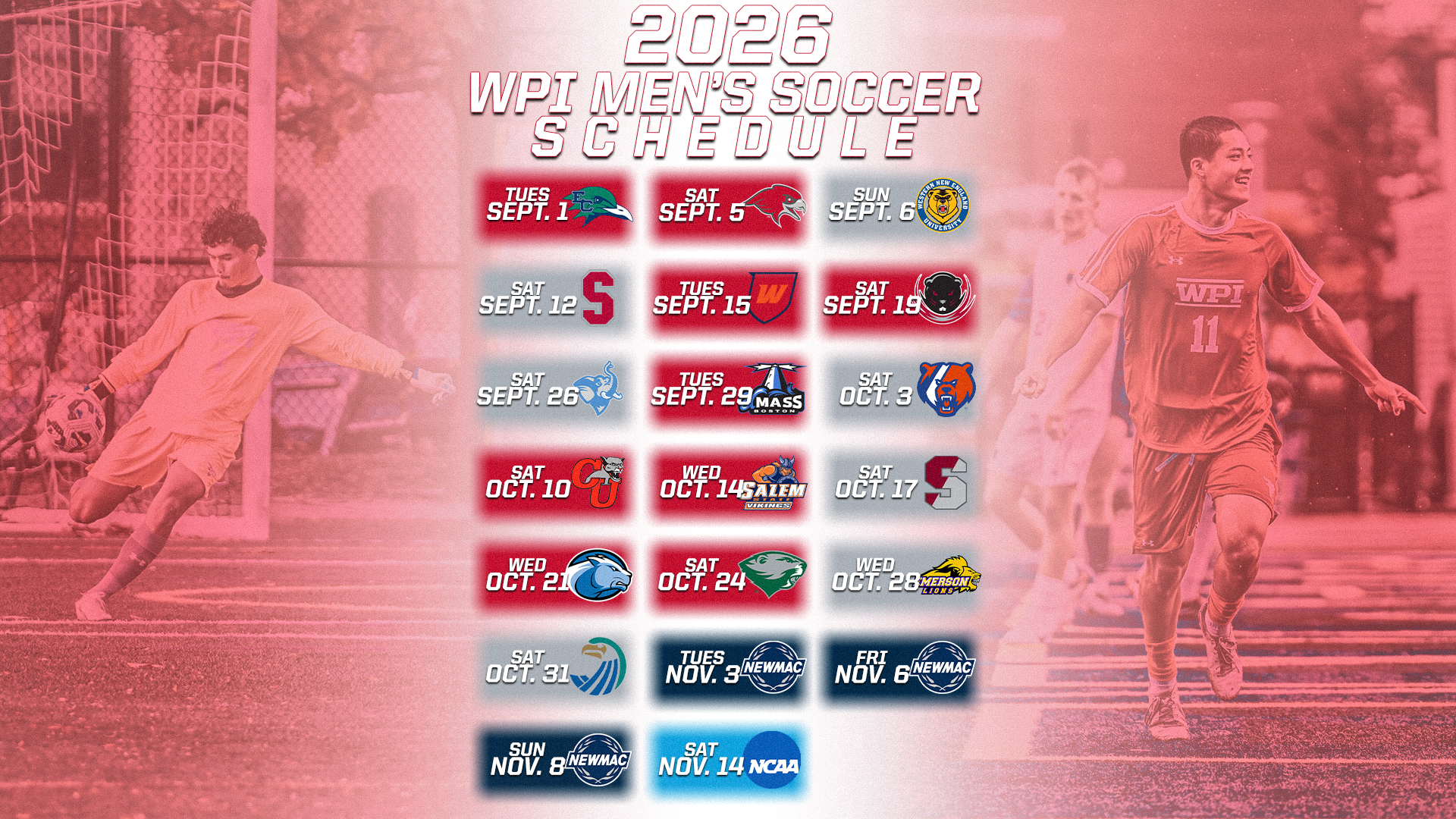 Schedule Release-WPI Men's Soccer-2026