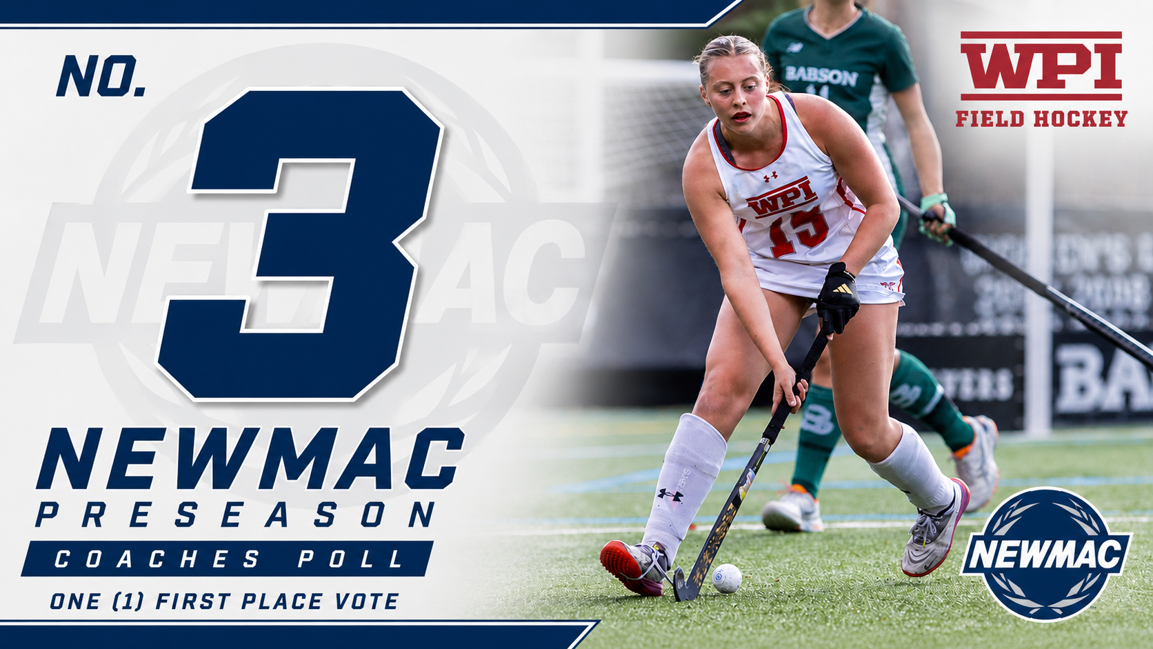 NEWMAC Preseason Coaches Poll-WPI Field Hockey-2026