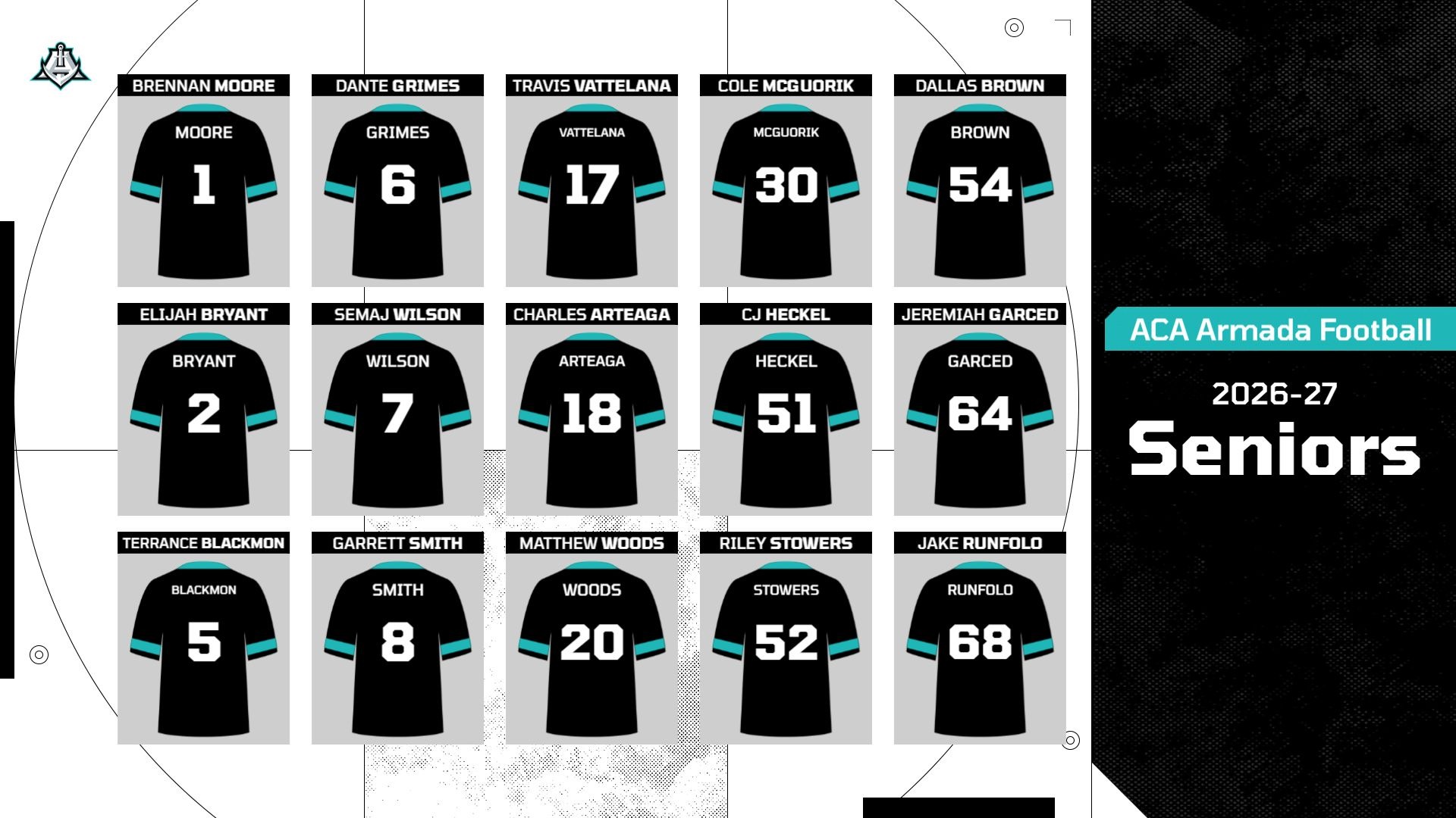 2026 football seniors aca