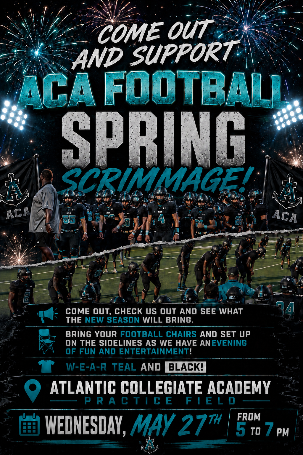 2026 spring football scrimmage