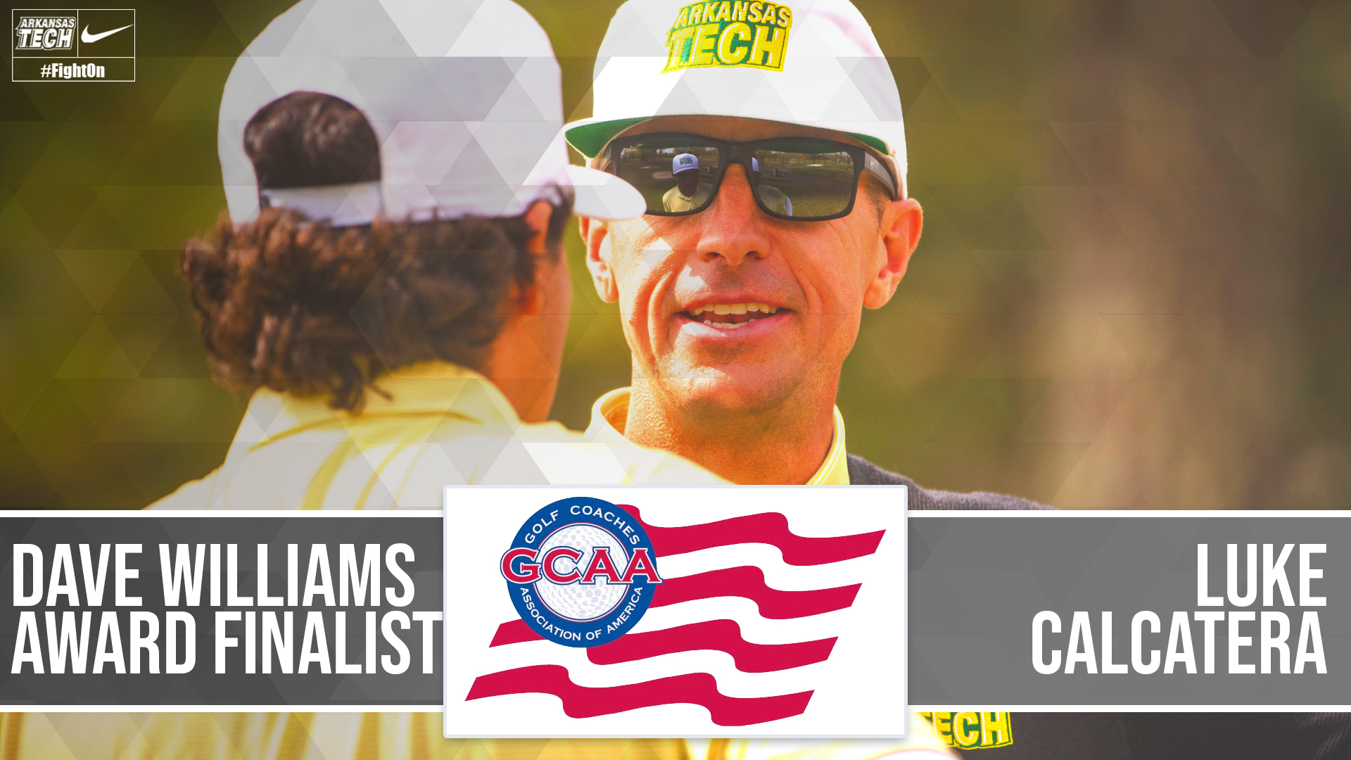 Luke Calcatera named finalist for Dave Williams Award for DII National