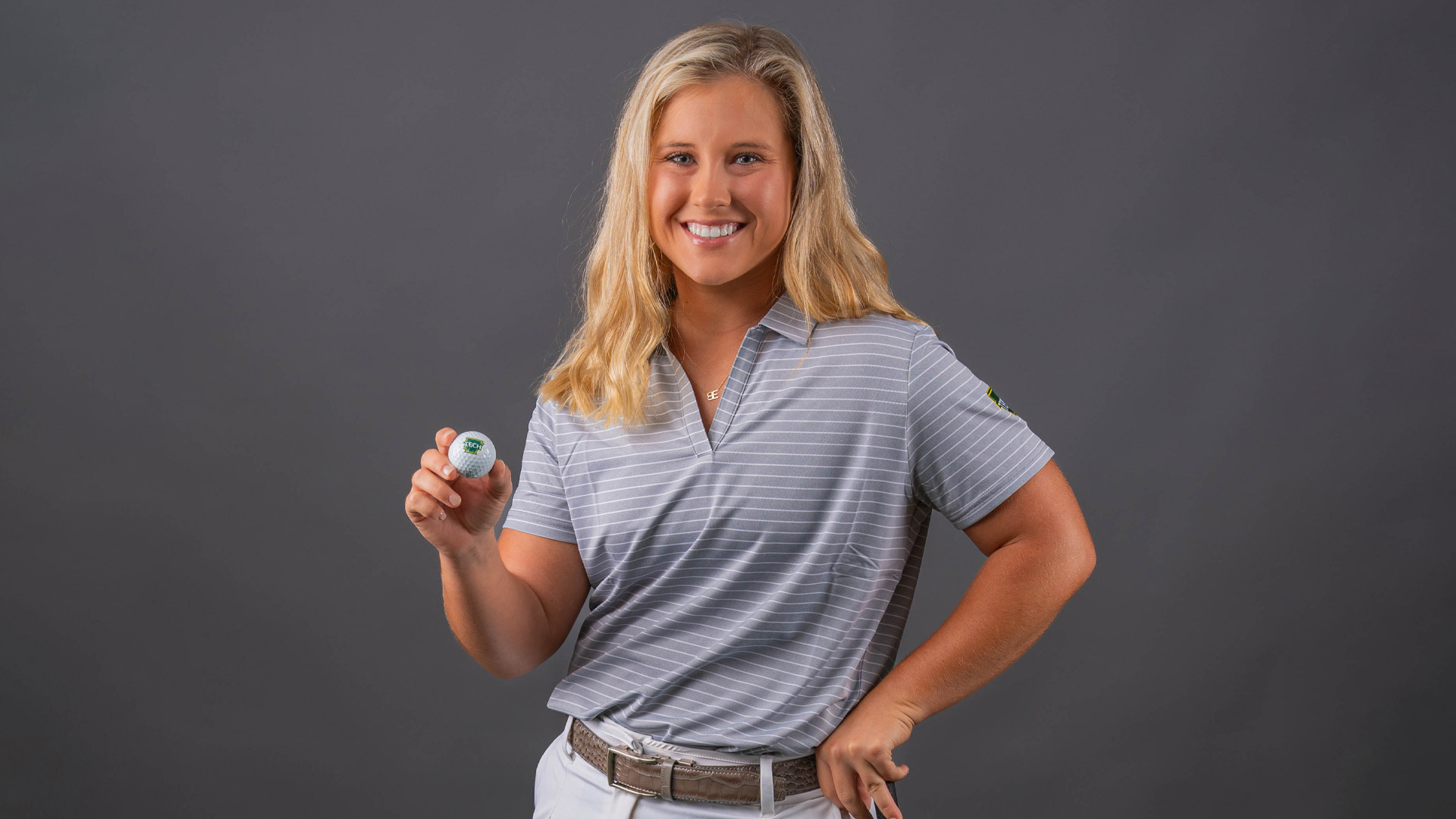 Ellen Spigner Showing Ball Staged