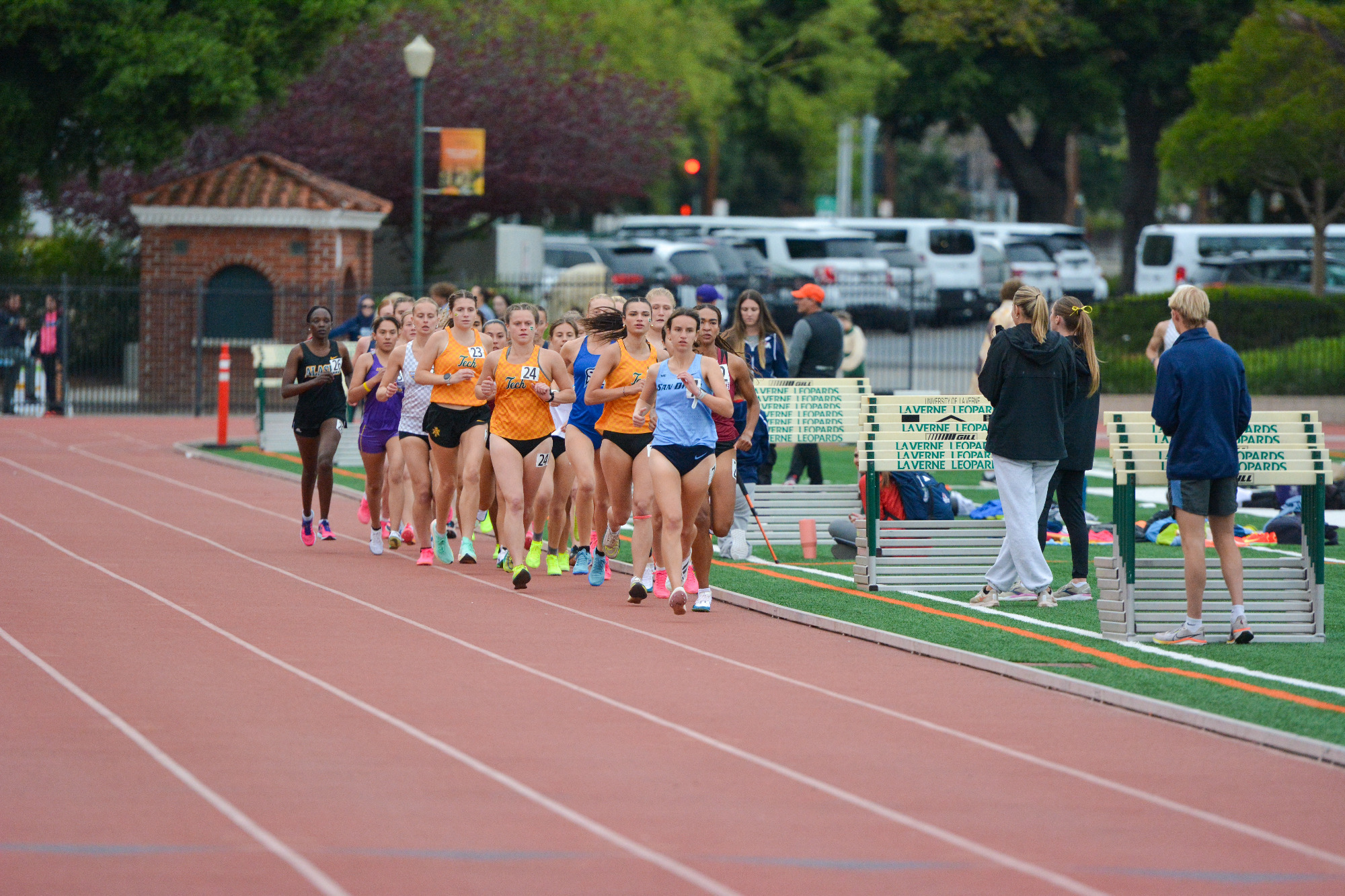 Epperson, West and Booth at Leopard Invitational