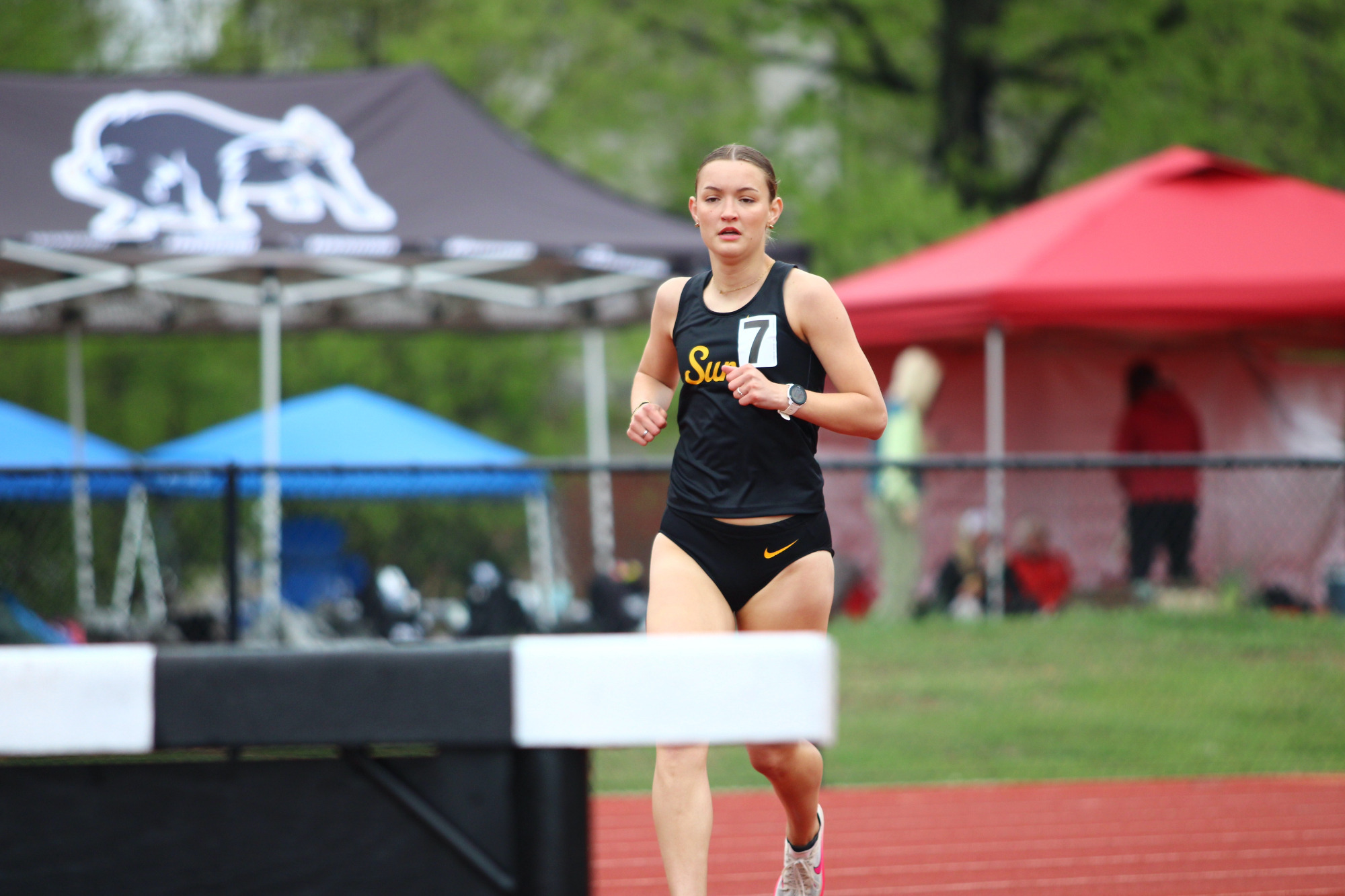 Avery Stanley 3,000-meter steeplechase at Bryan Phillips Open
