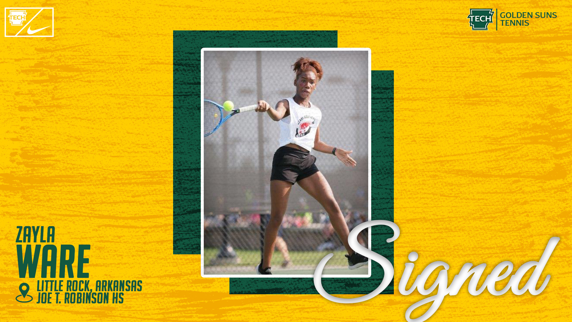Zayla Ware WTEN Signee