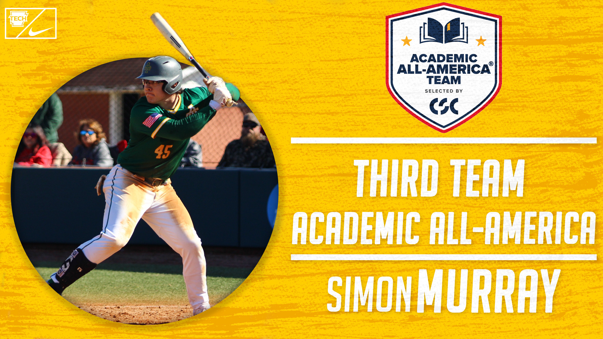 Simon Murray Academic All-America (2025)
