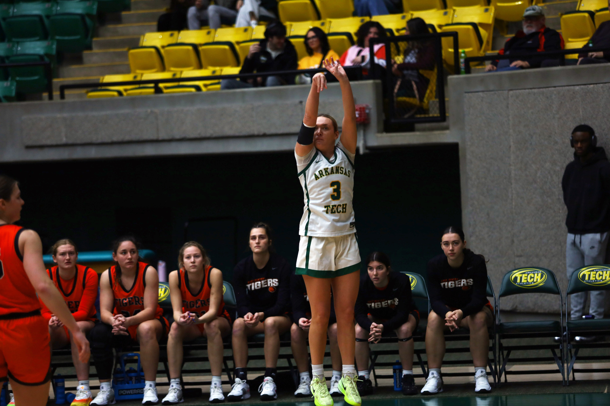 Madelyn Atkins three-point shot vs. ECU
