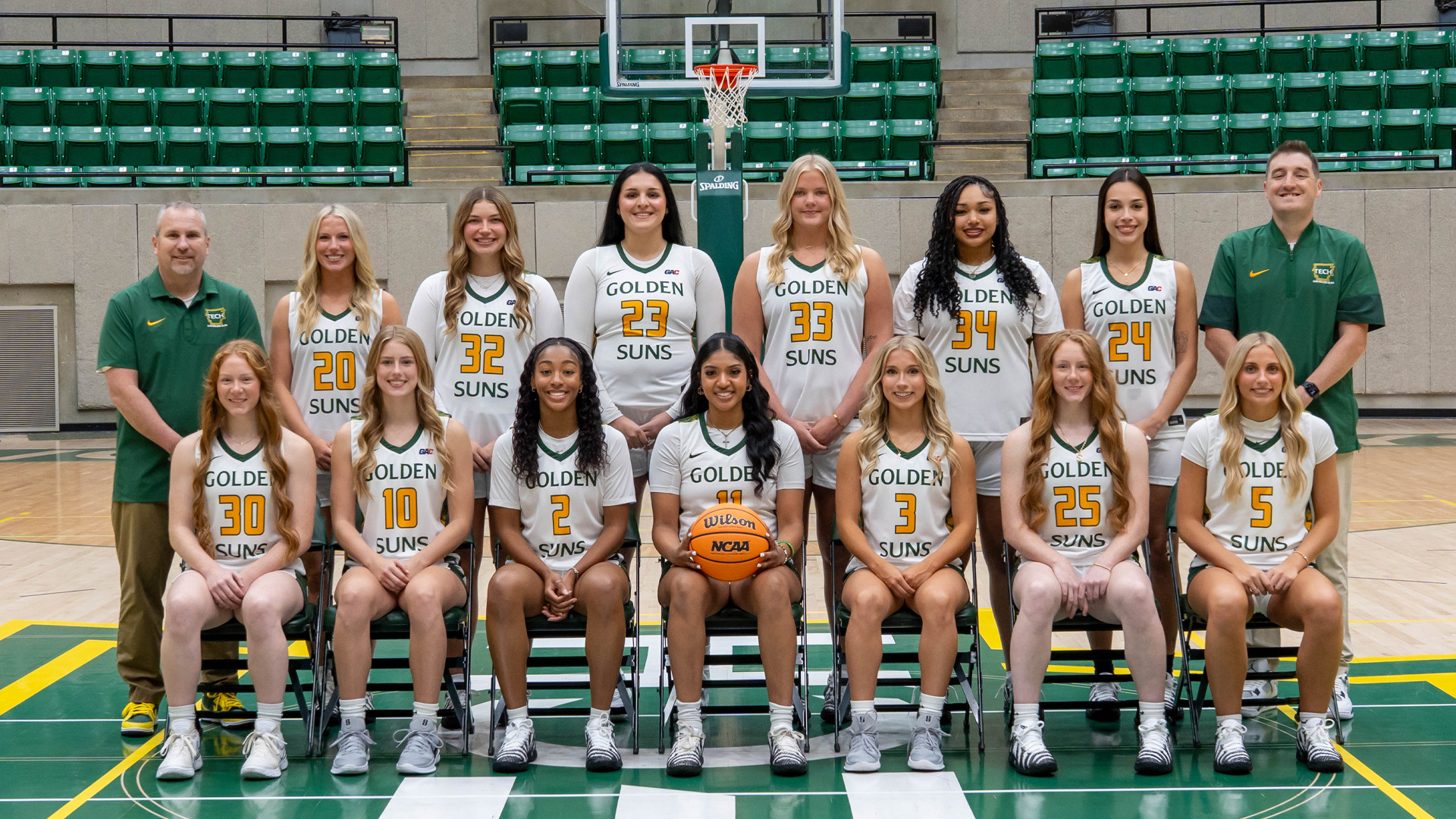 2026-27 ATU Women's Basketball Team Picture