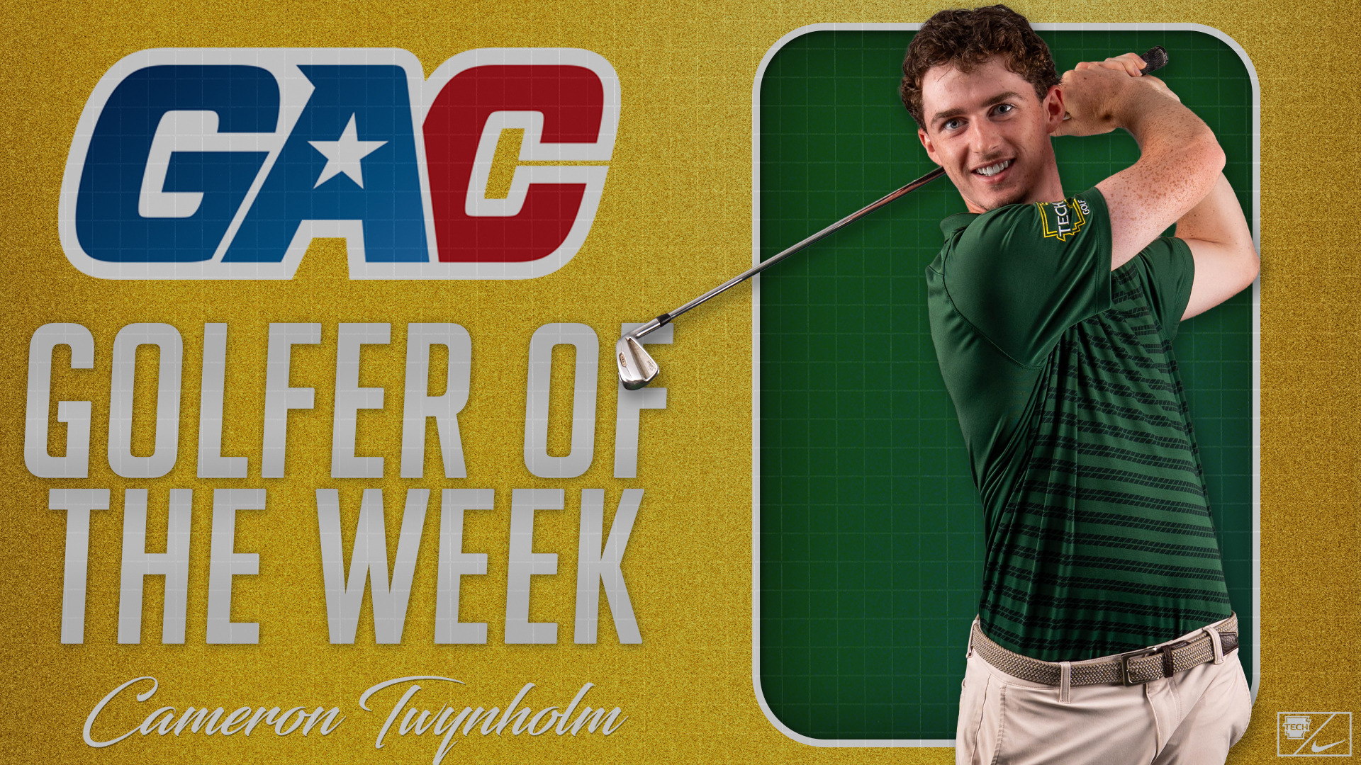 Cameron Twynholm GAC Golfer of the Week (2026-27)