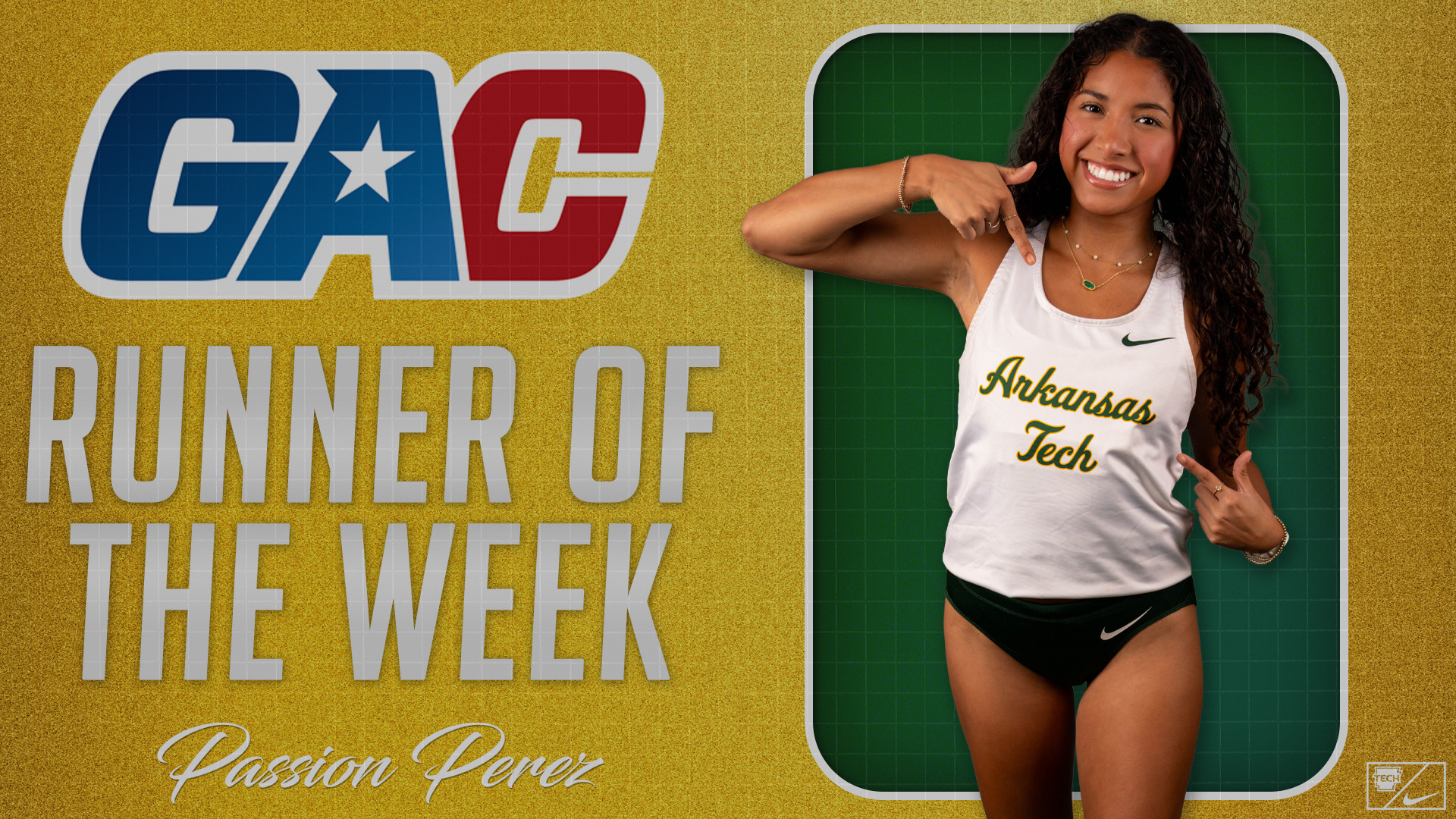 Passion Perez GAC Runner of the Week (2026)