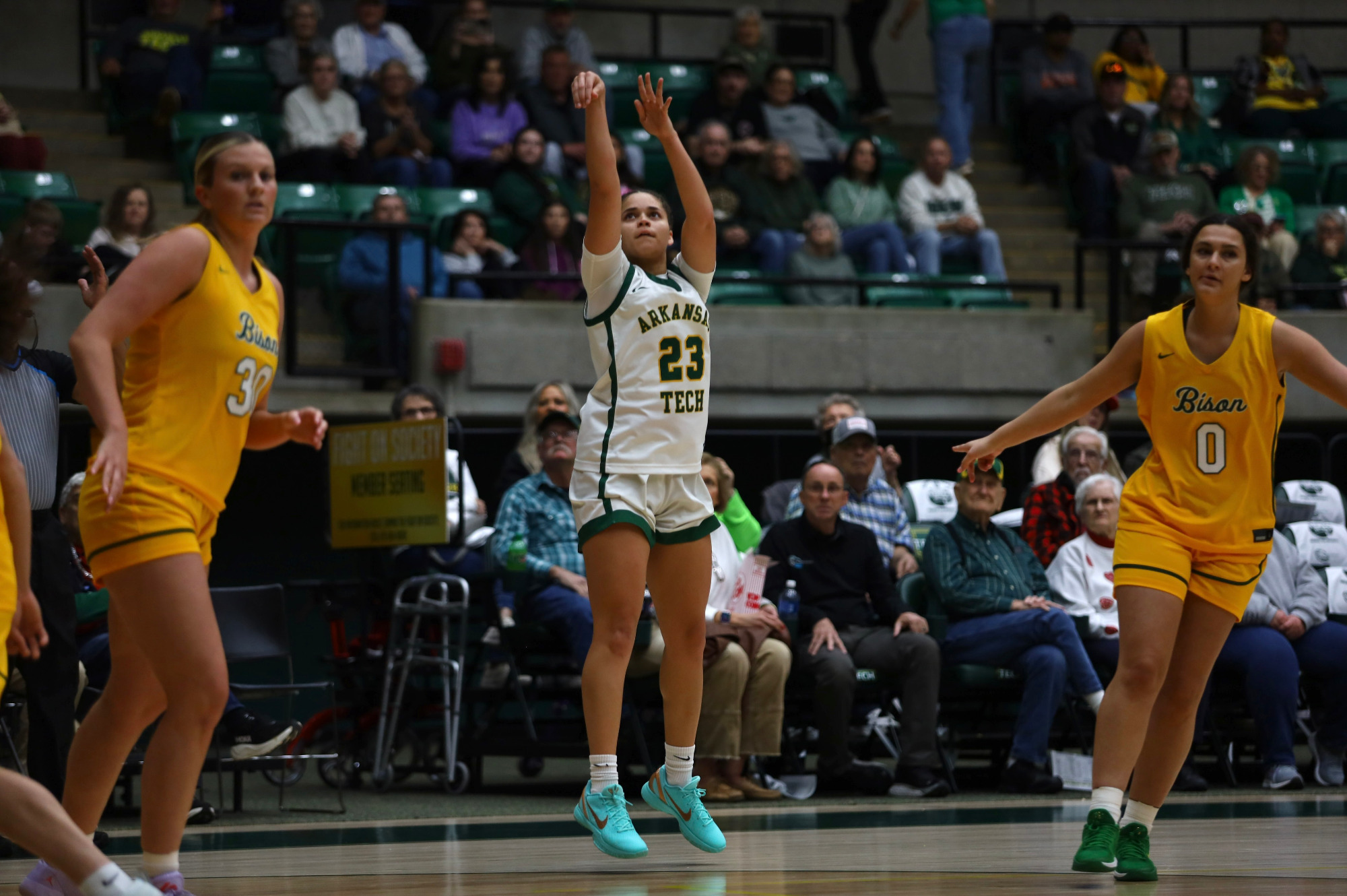 Hayleigh Wyrick shooting vs. Oklahoma Baptist