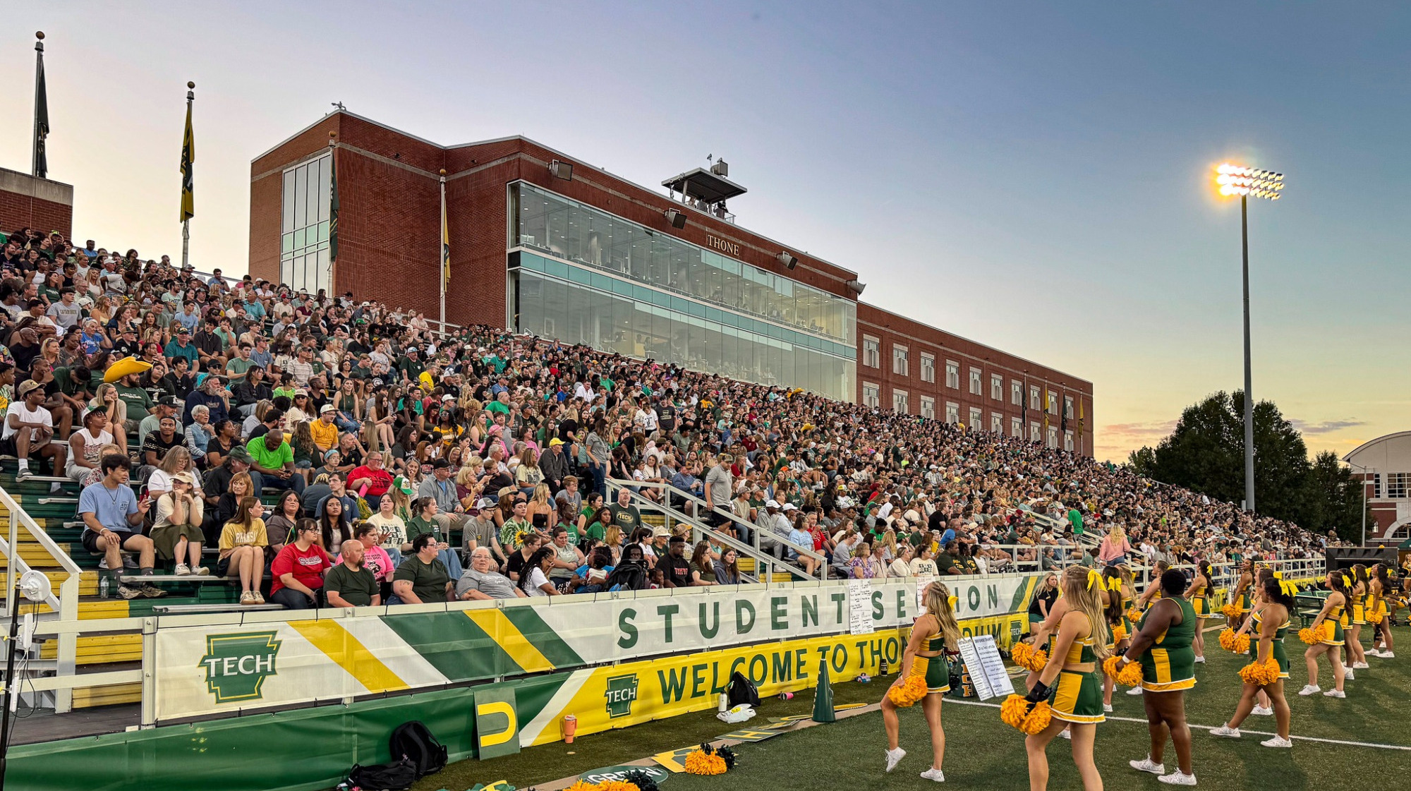 Simmons Bank Field filled 2025