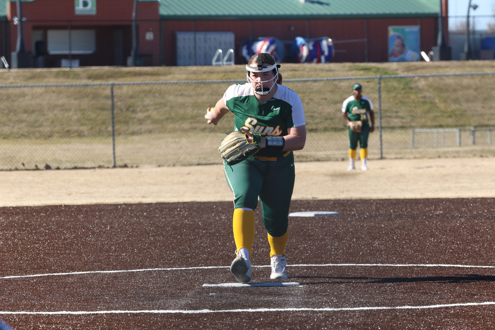 Aly White pitching vs. Emporia State (2-6-26)