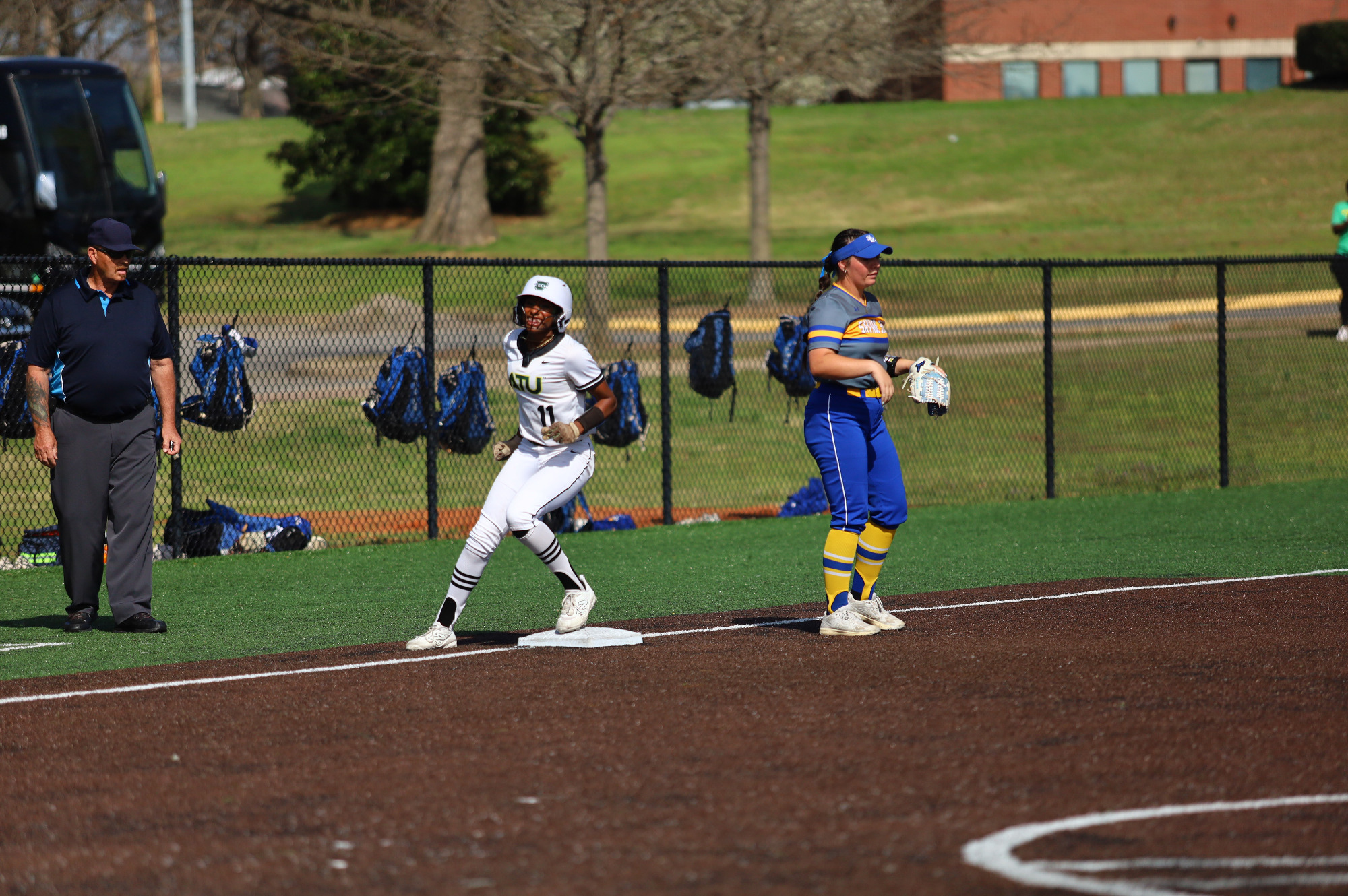 Miya Curry fired up at third vs. Southeastern