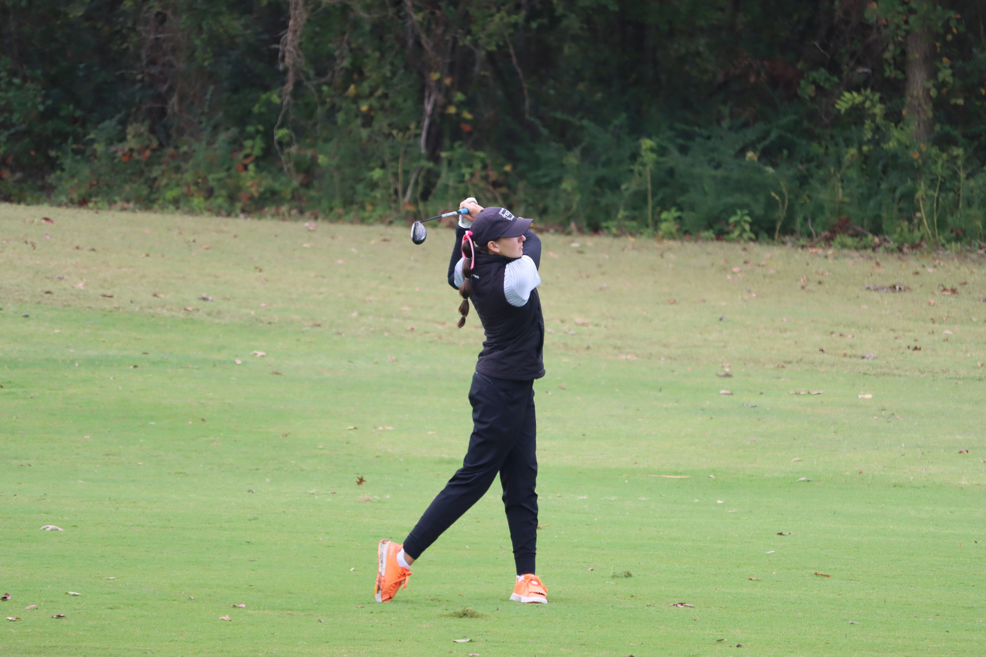 Jaylee Castro at Tulsa Cup fairway 