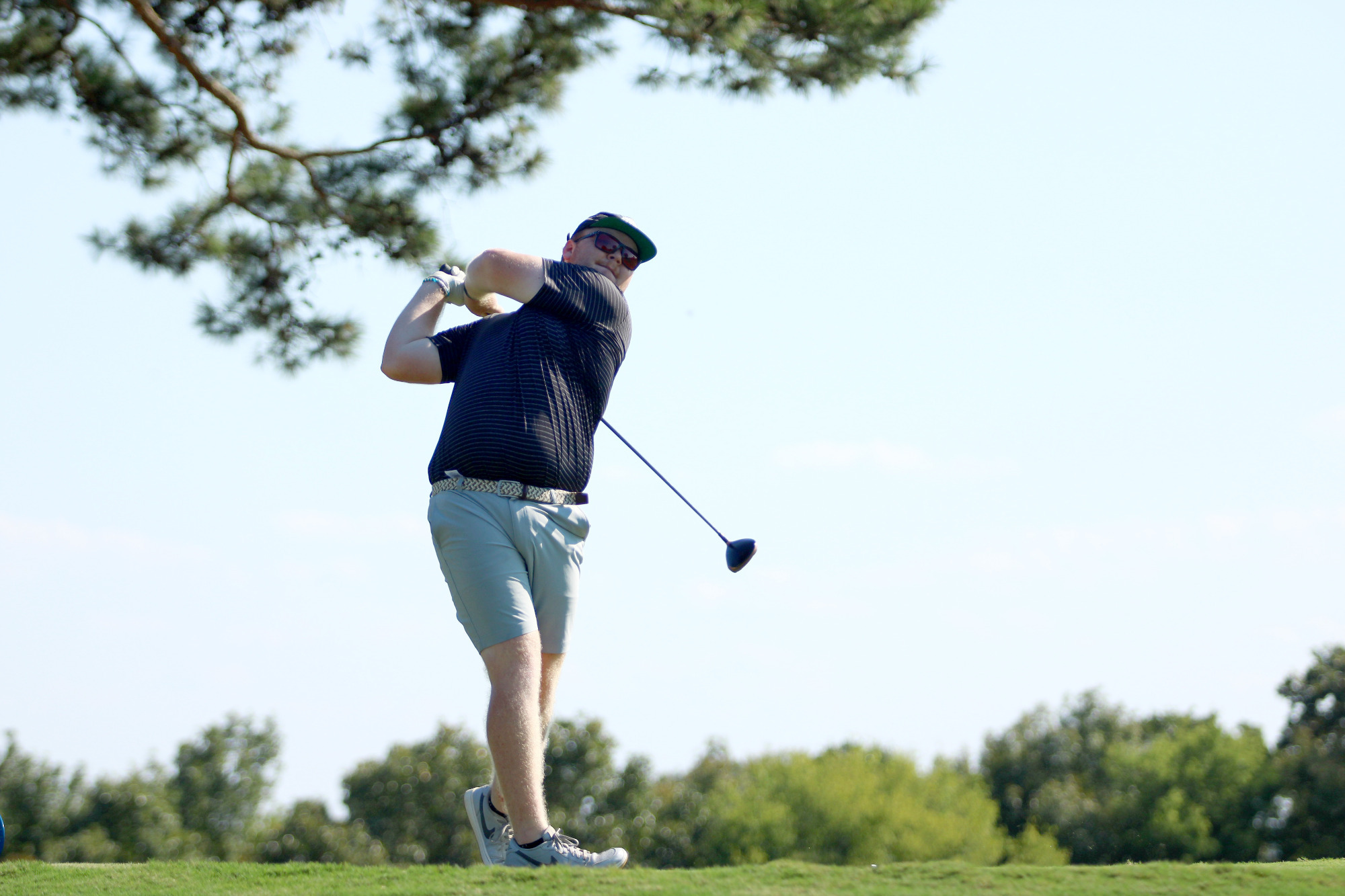 JP McCarron at practice