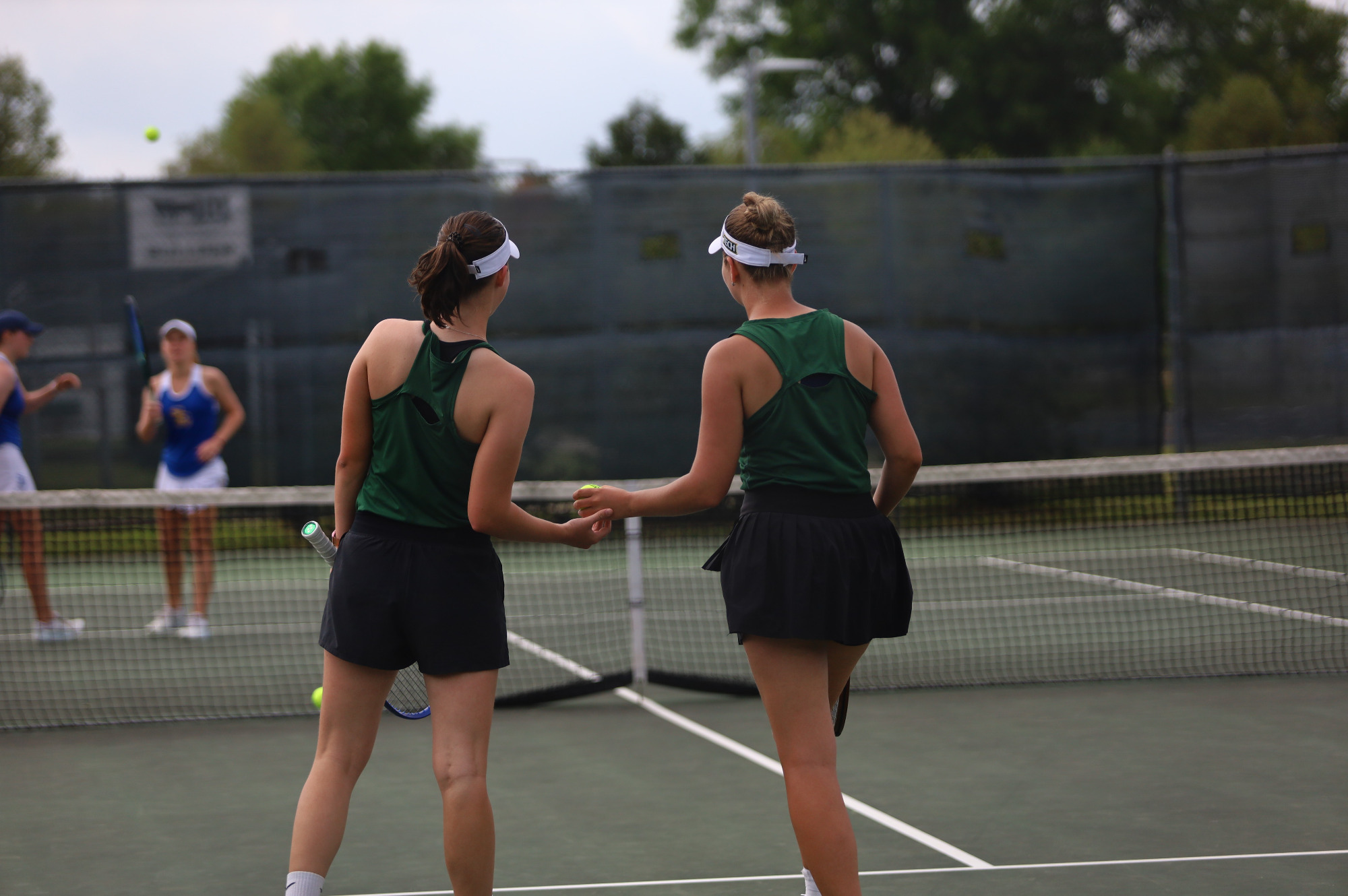 Elis Gergel and Rebecca Arnold doubles vs. Southeastern