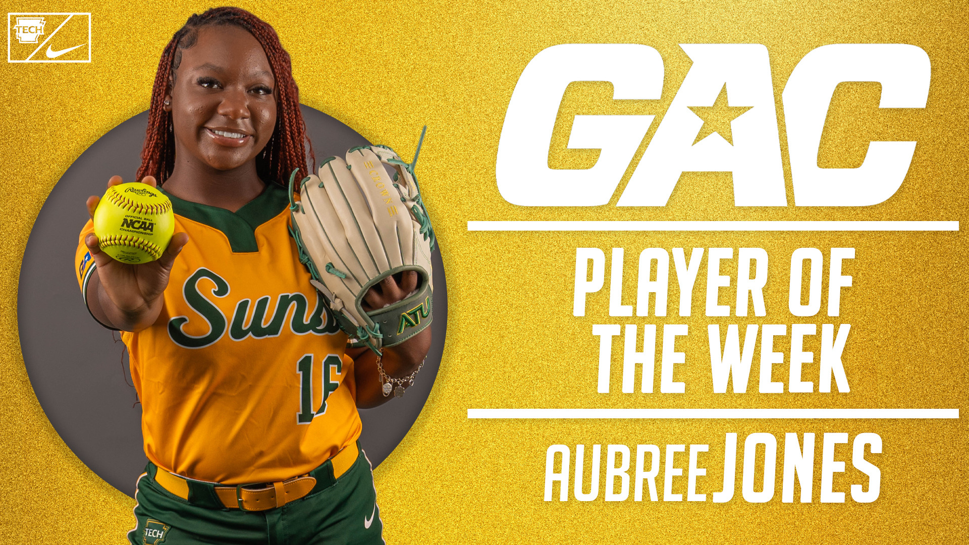 Aubree Jones GAC Player of the Week (2026)