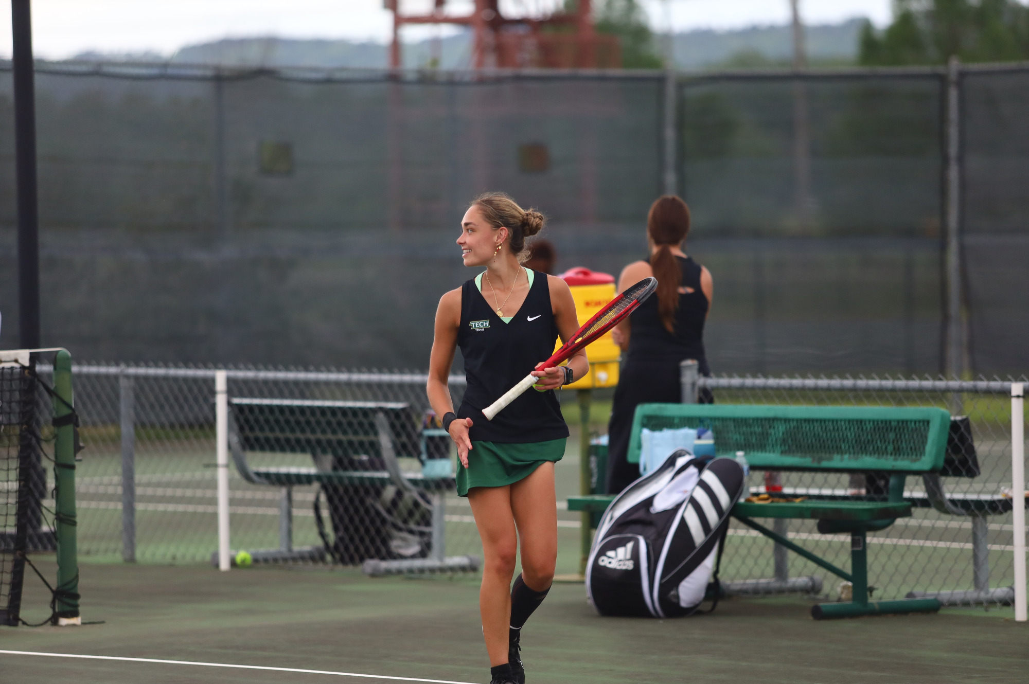 Nayara smiling vs. Ouachita