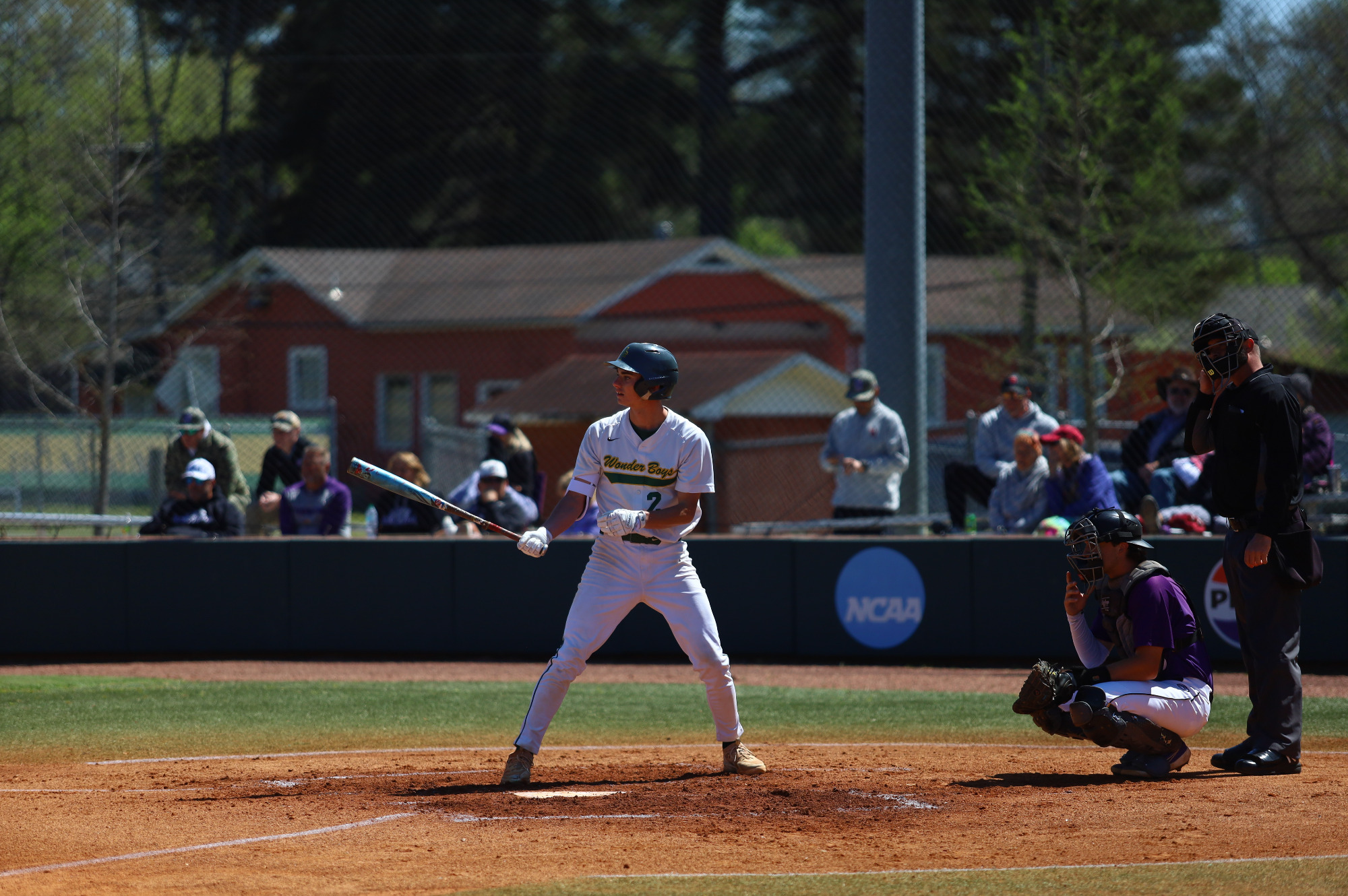 Derek Rockett hitting