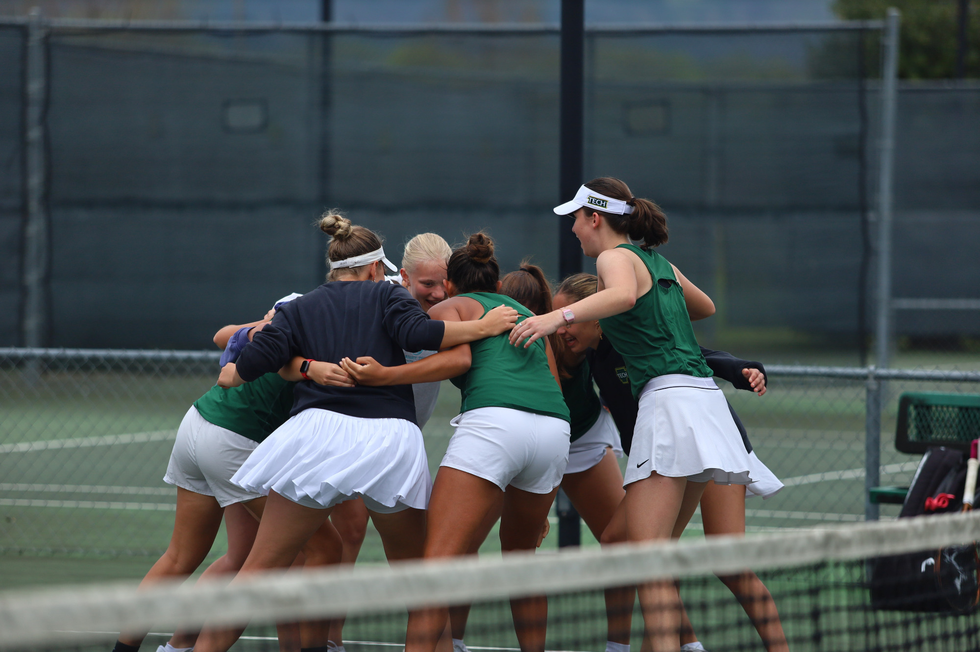 WTEN huddle vs. Missouri Western